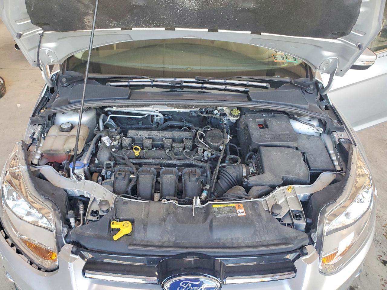 2012 Ford Focus Sel Silver vin: 1FAHP3M21CL135282