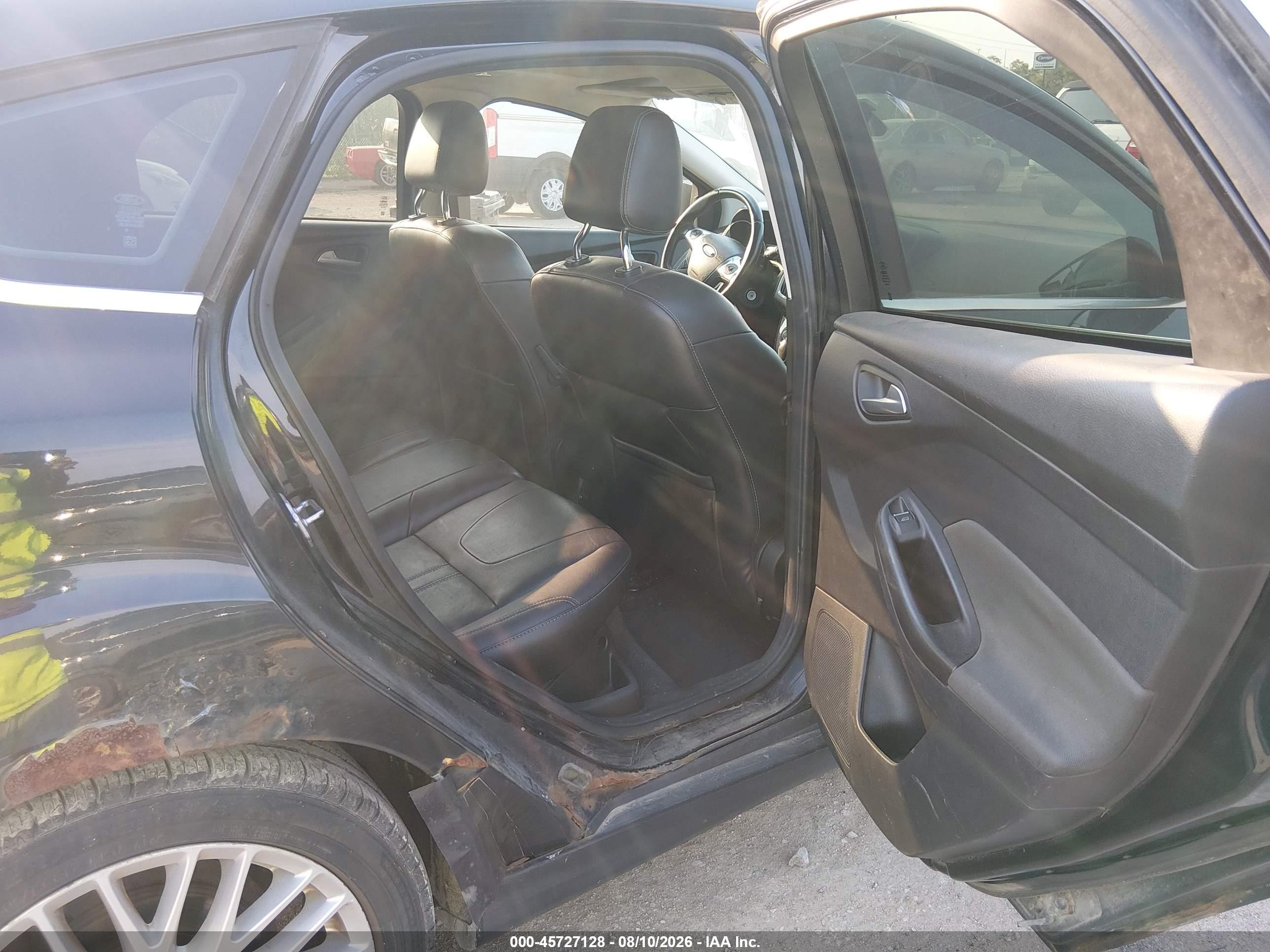 2012 Ford Focus Sel Black vin: 1FAHP3M21CL140546