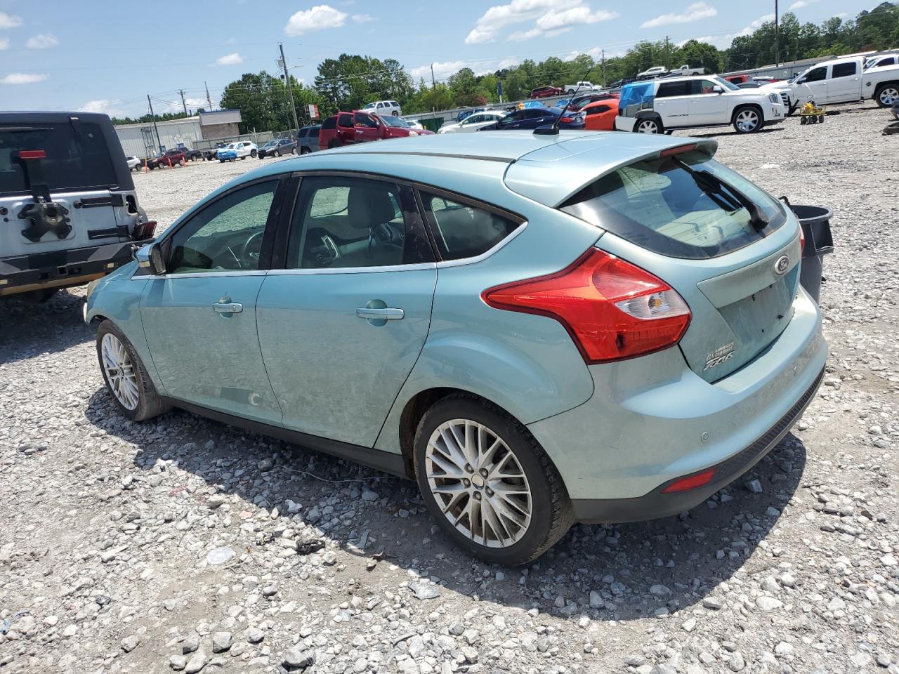 2012 Ford Focus Sel Green vin: 1FAHP3M21CL181128