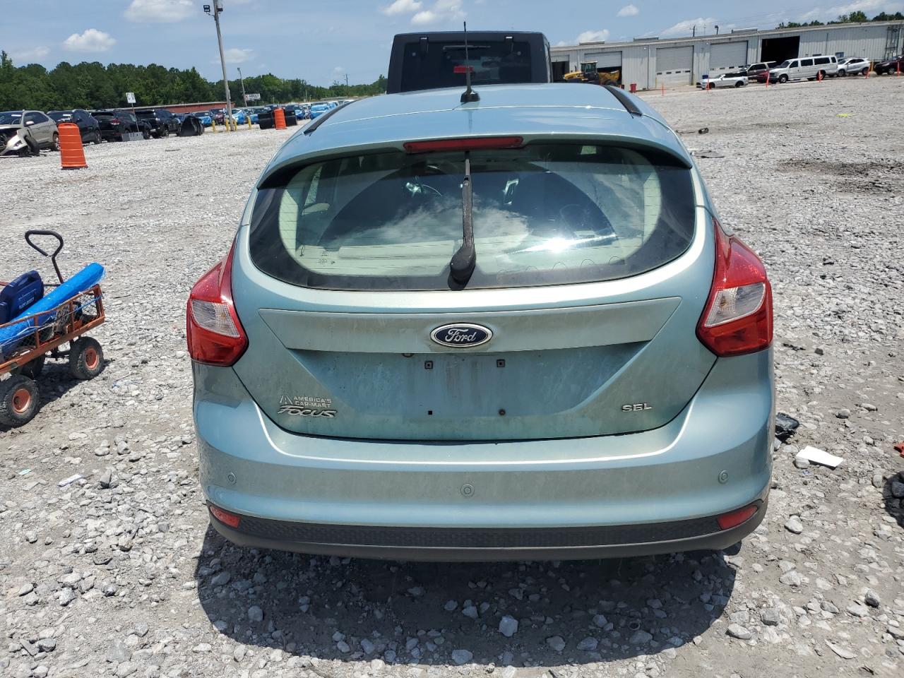 2012 Ford Focus Sel Green vin: 1FAHP3M21CL181128