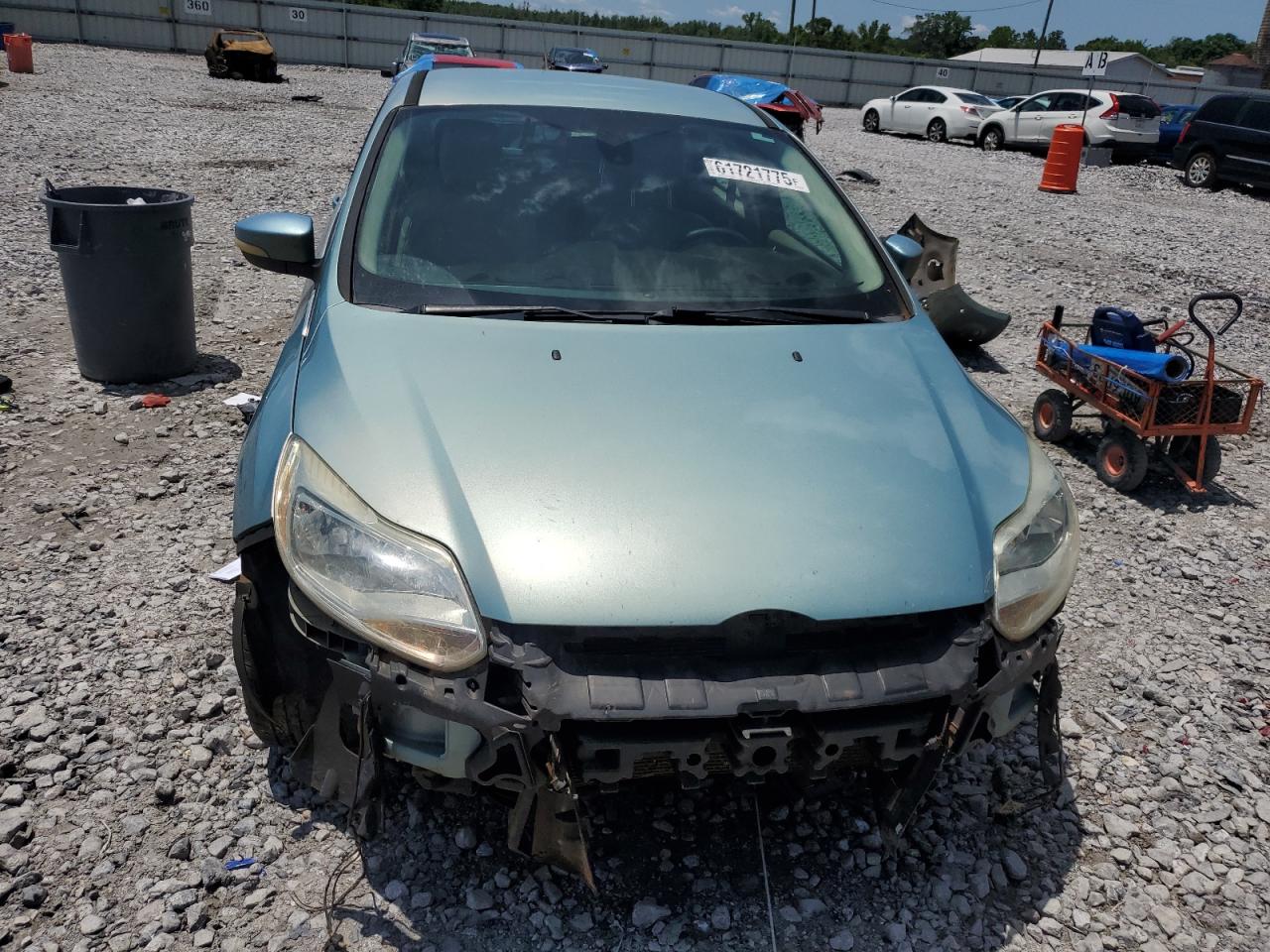 2012 Ford Focus Sel Green vin: 1FAHP3M21CL181128
