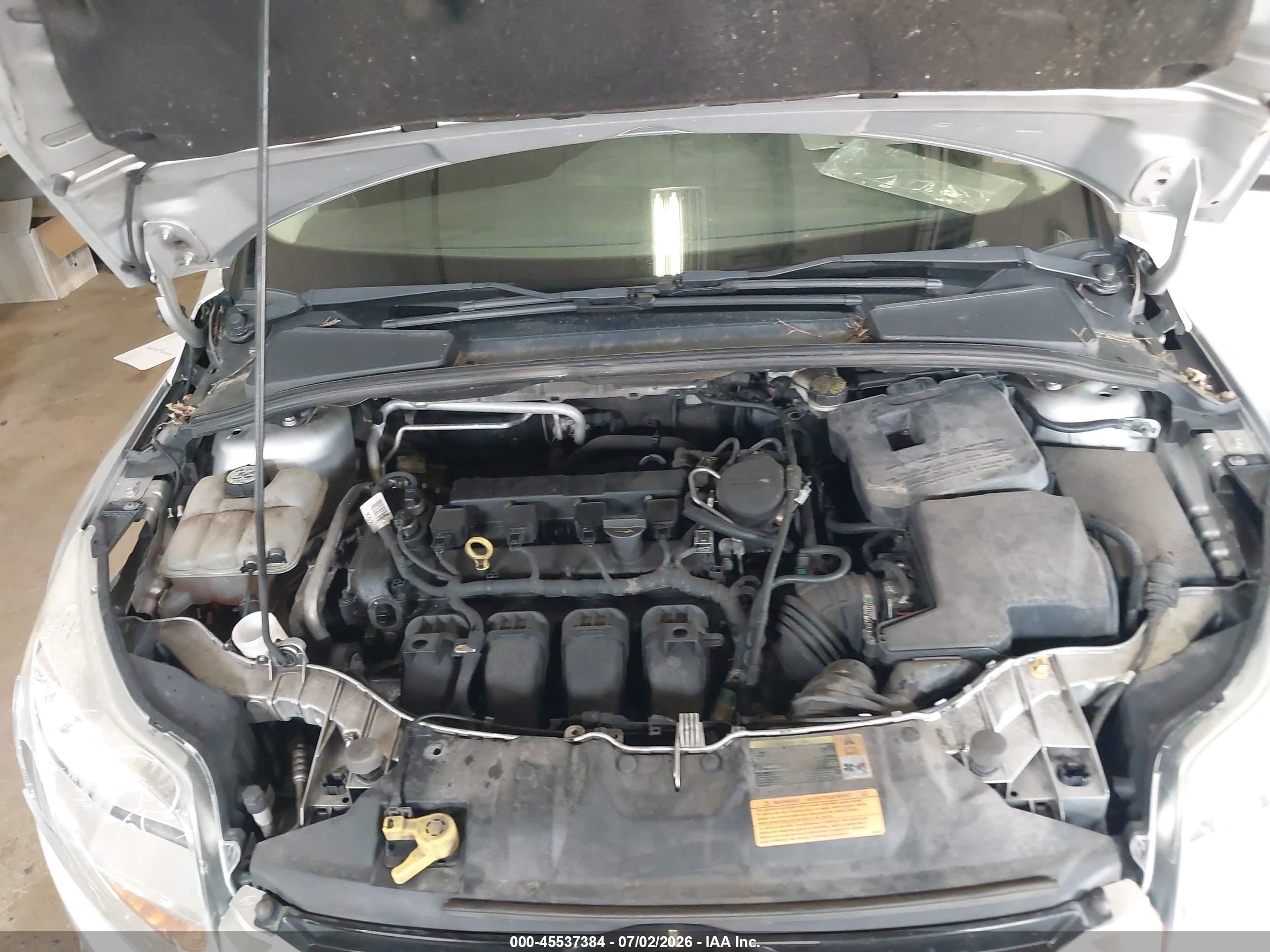 2012 Ford Focus Sel Silver vin: 1FAHP3M21CL222230