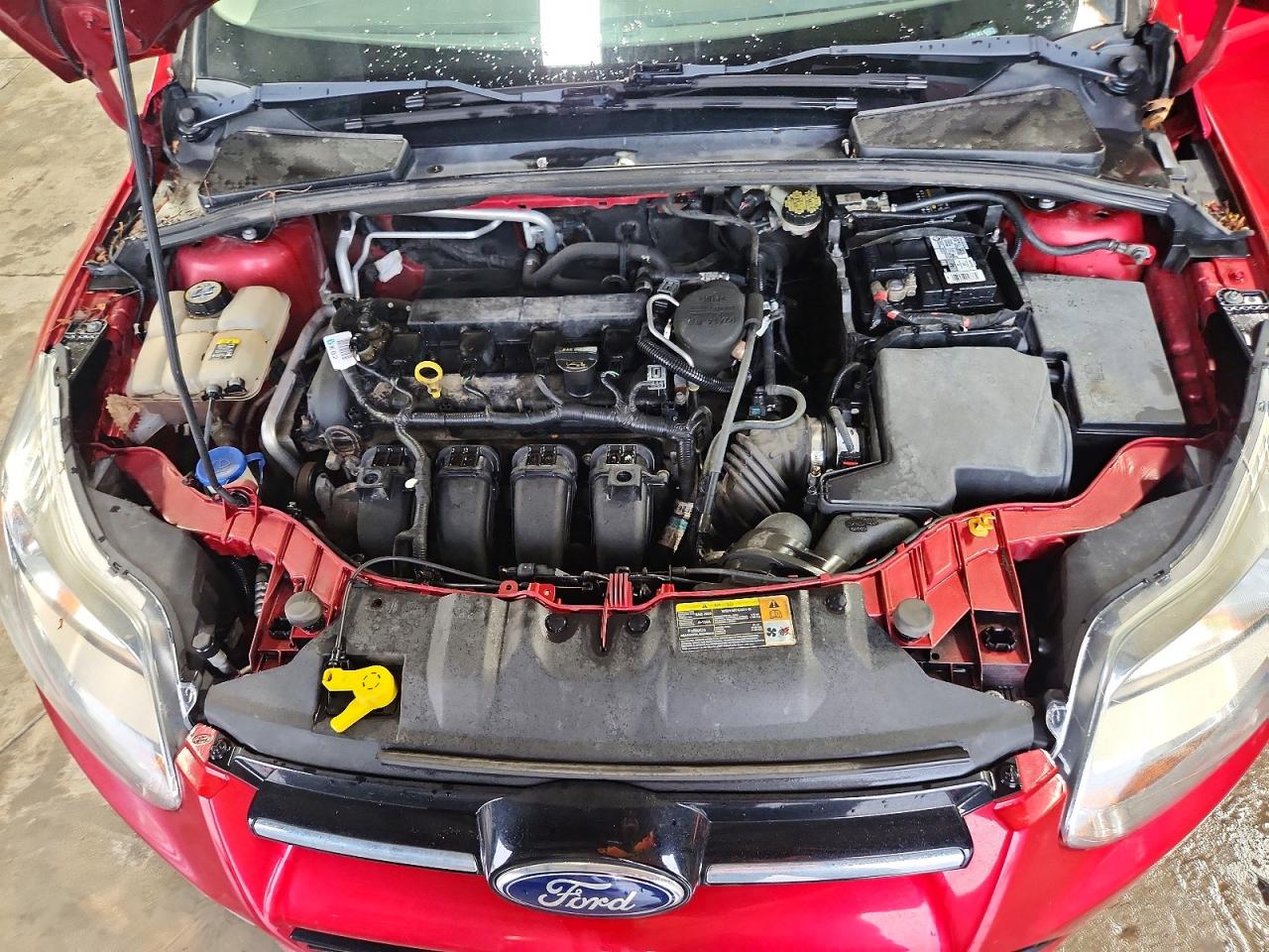 2012 Ford Focus Sel Red vin: 1FAHP3M21CL255101