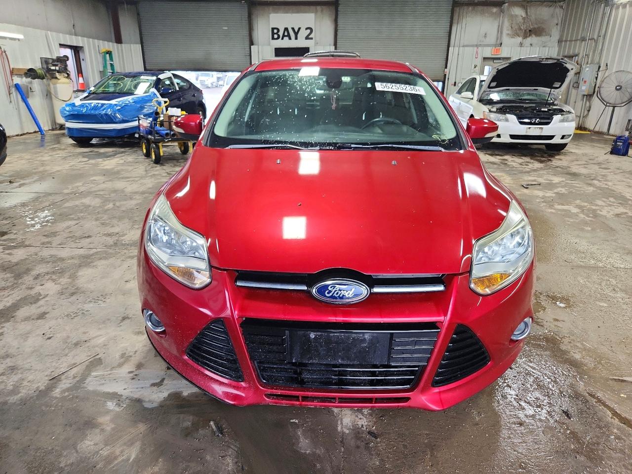 2012 Ford Focus Sel Red vin: 1FAHP3M21CL255101