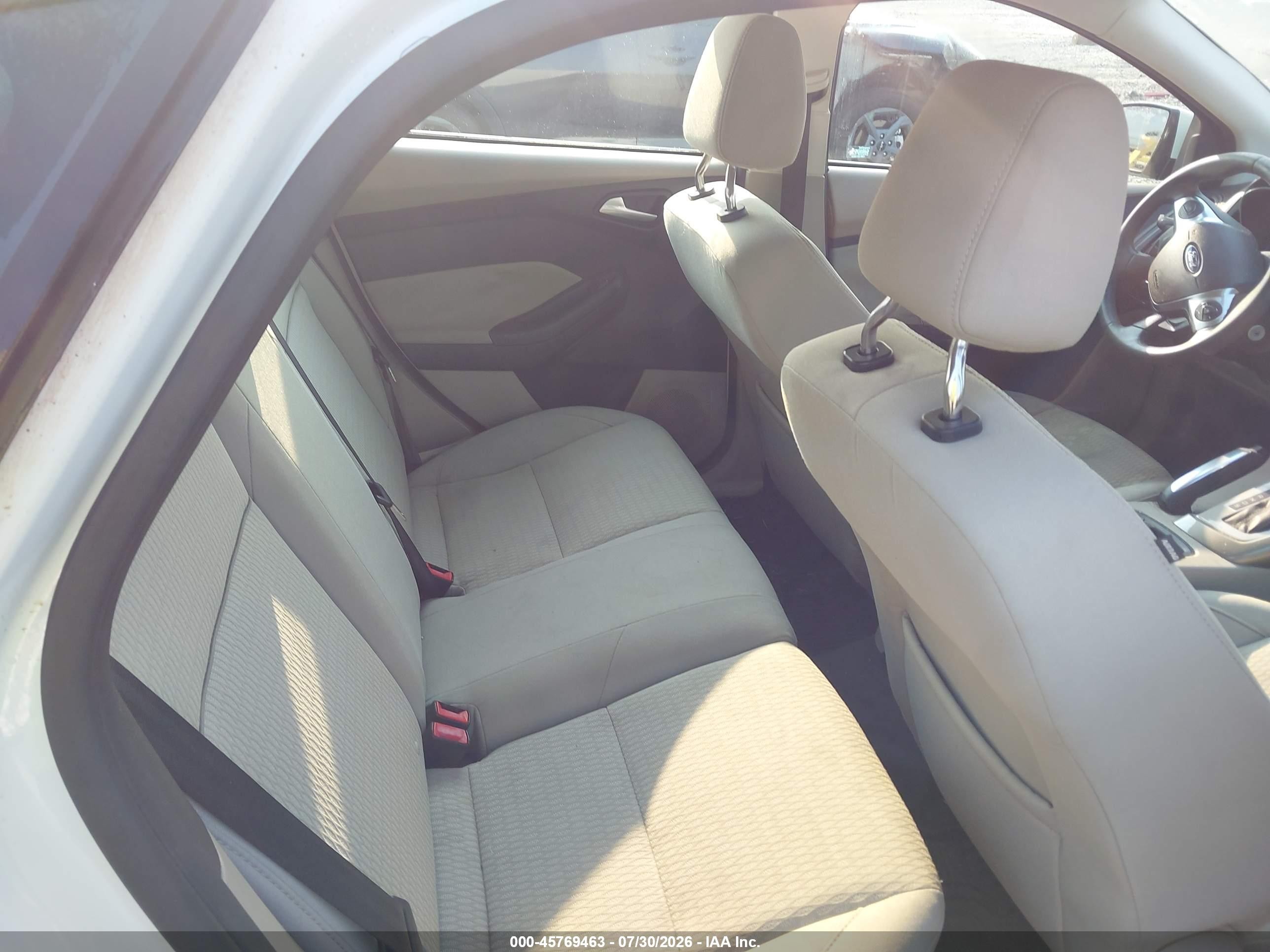 2012 Ford Focus Sel White vin: 1FAHP3M21CL270505