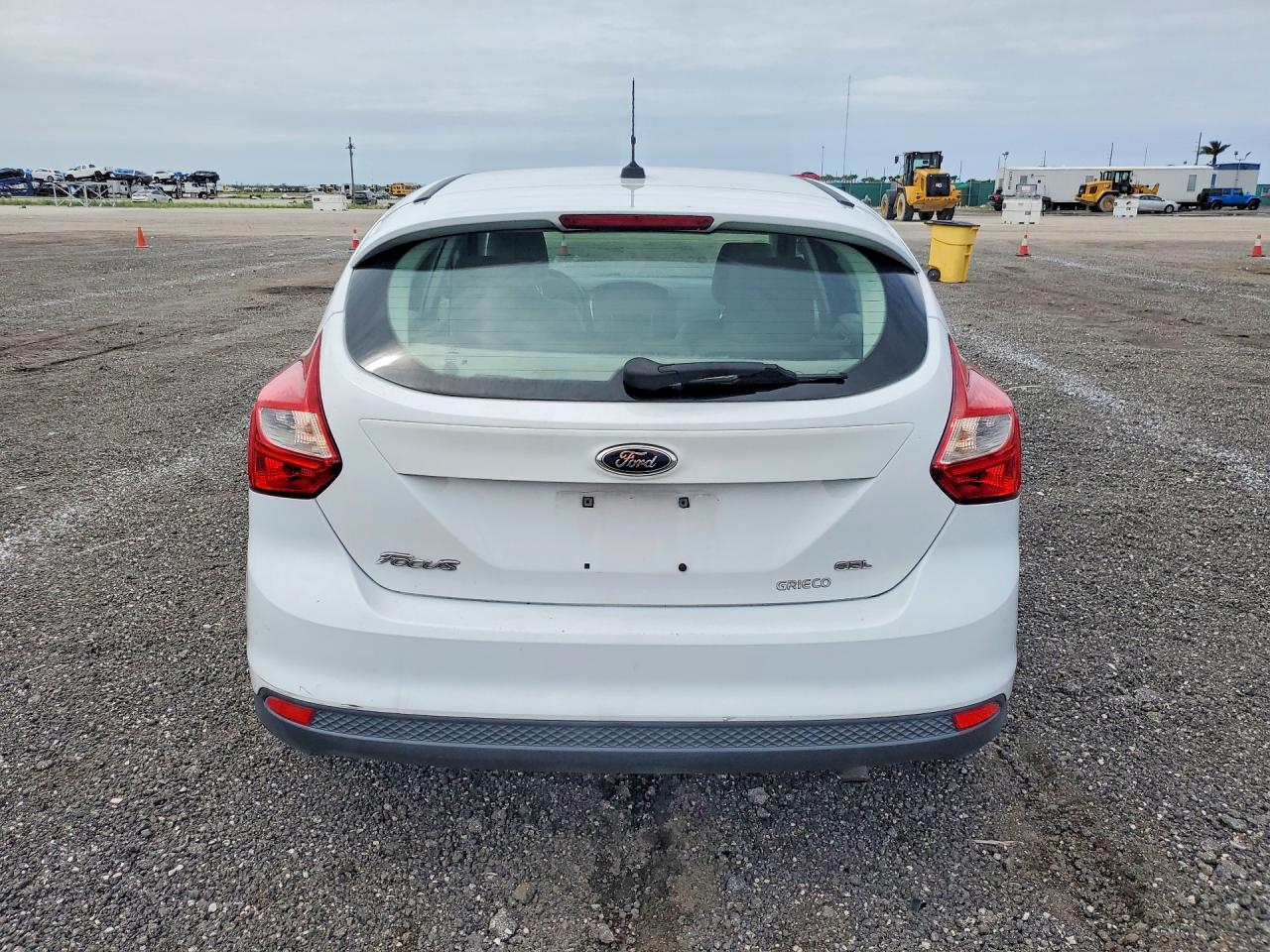 2012 Ford Focus Sel Белый vin: 1FAHP3M21CL287868