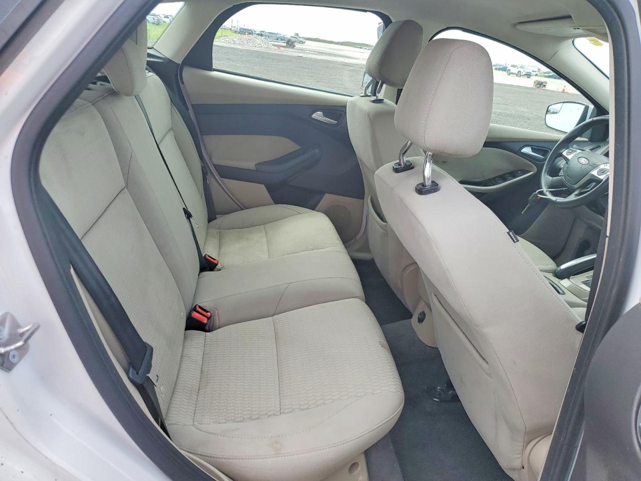 2012 Ford Focus Sel Белый vin: 1FAHP3M21CL287868