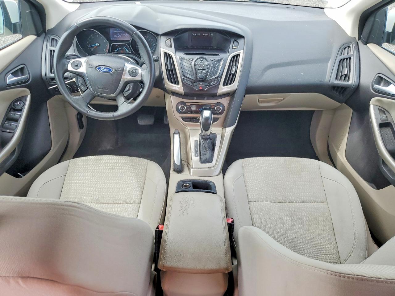 2012 Ford Focus Sel Белый vin: 1FAHP3M21CL287868