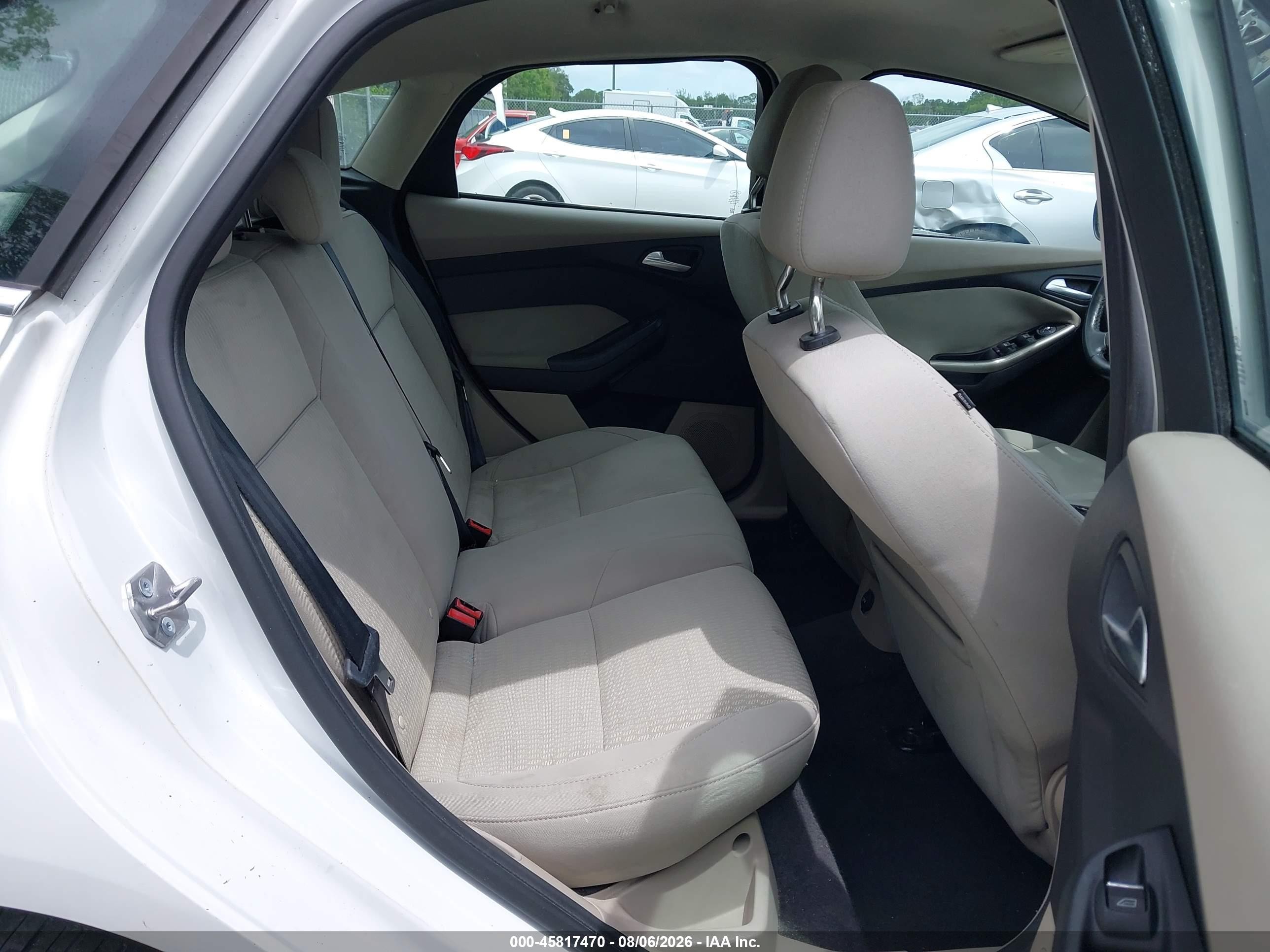 2012 Ford Focus Sel White vin: 1FAHP3M21CL287868
