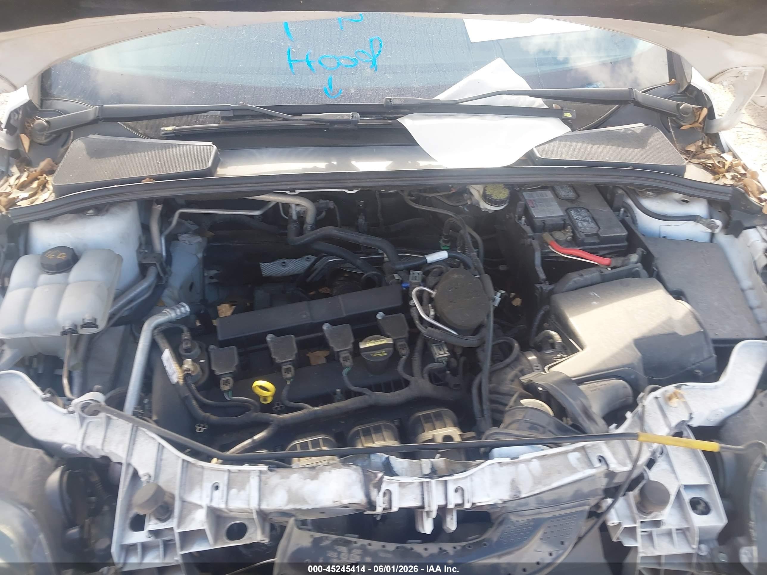 2012 Ford Focus Sel White vin: 1FAHP3M21CL344425