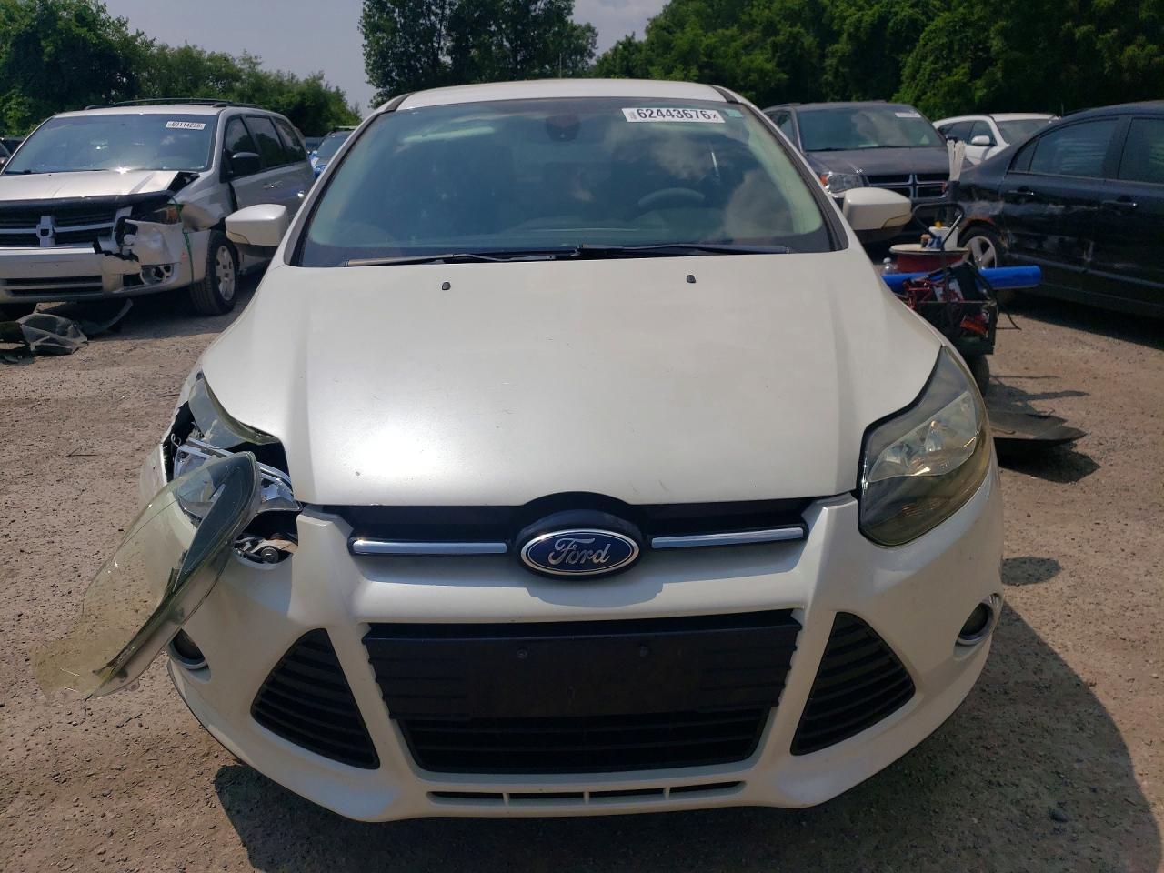 2012 Ford Focus Sel White vin: 1FAHP3M21CL344795