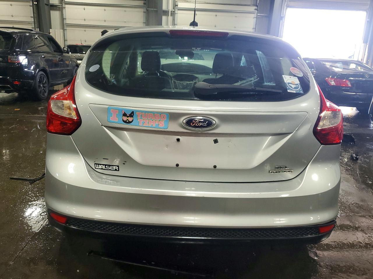 2012 Ford Focus Sel Silver vin: 1FAHP3M21CL372502