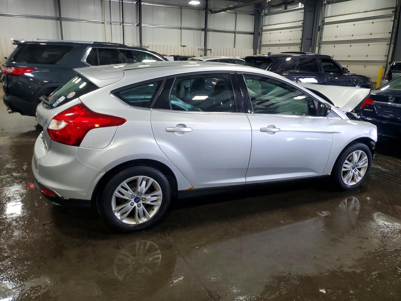 2012 Ford Focus Sel Silver vin: 1FAHP3M21CL372502