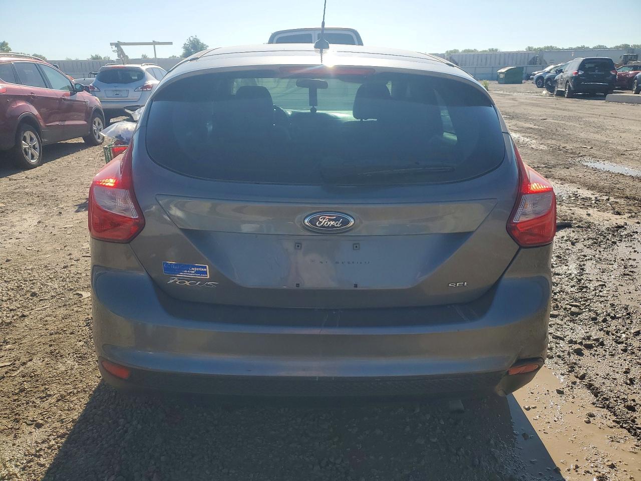 2012 Ford Focus Sel Серый vin: 1FAHP3M21CL429975