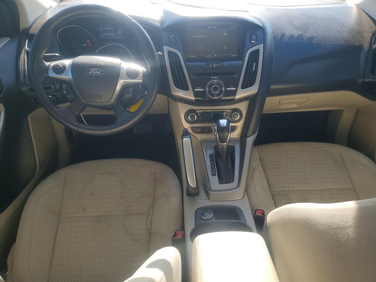 2012 Ford Focus Sel Серый vin: 1FAHP3M21CL429975