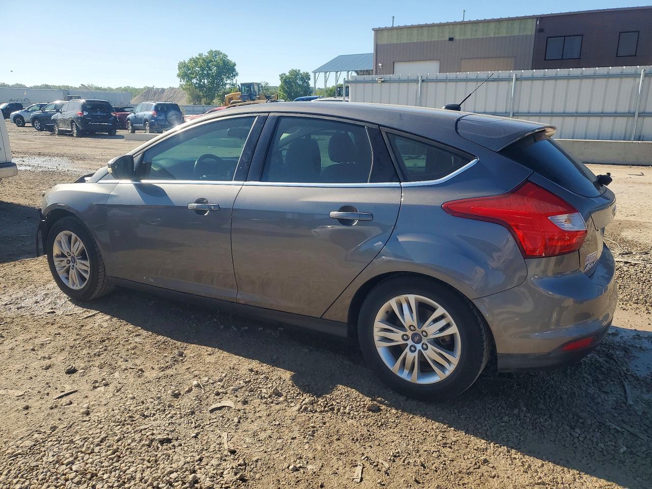 2012 Ford Focus Sel Серый vin: 1FAHP3M21CL429975