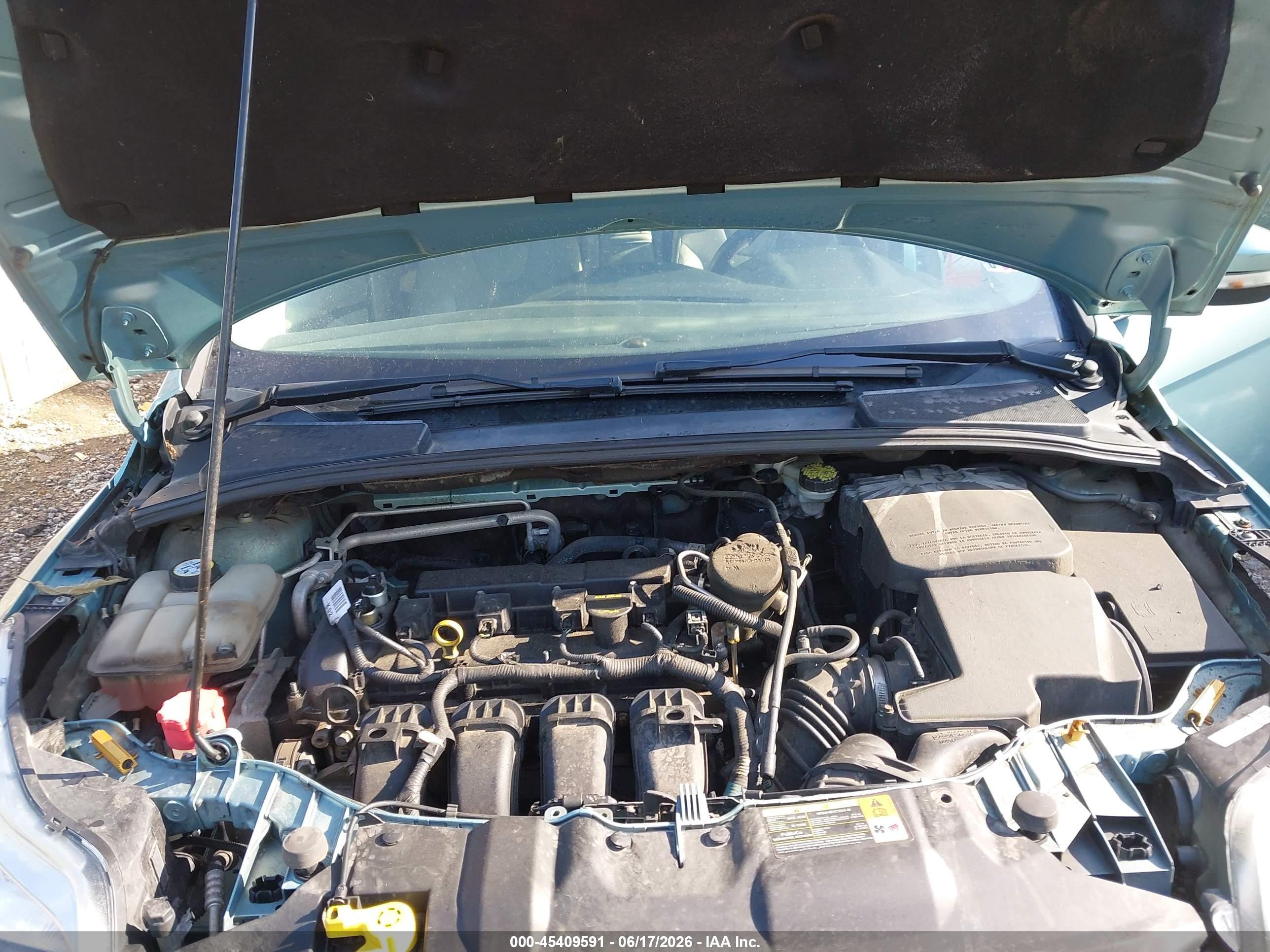 2012 Ford Focus Sel Blue vin: 1FAHP3M21CL446940