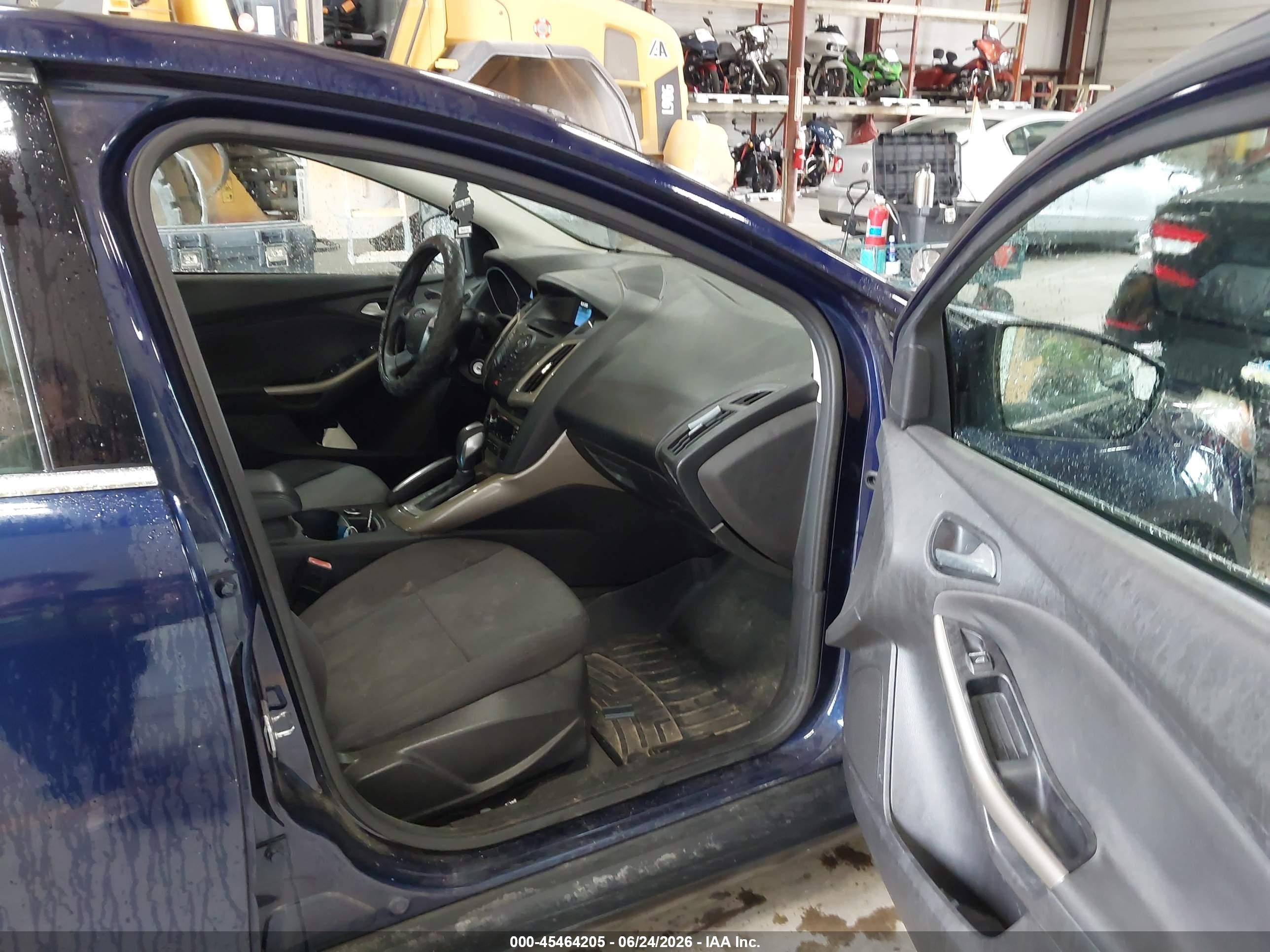2012 Ford Focus Sel Blue vin: 1FAHP3M22CL140376