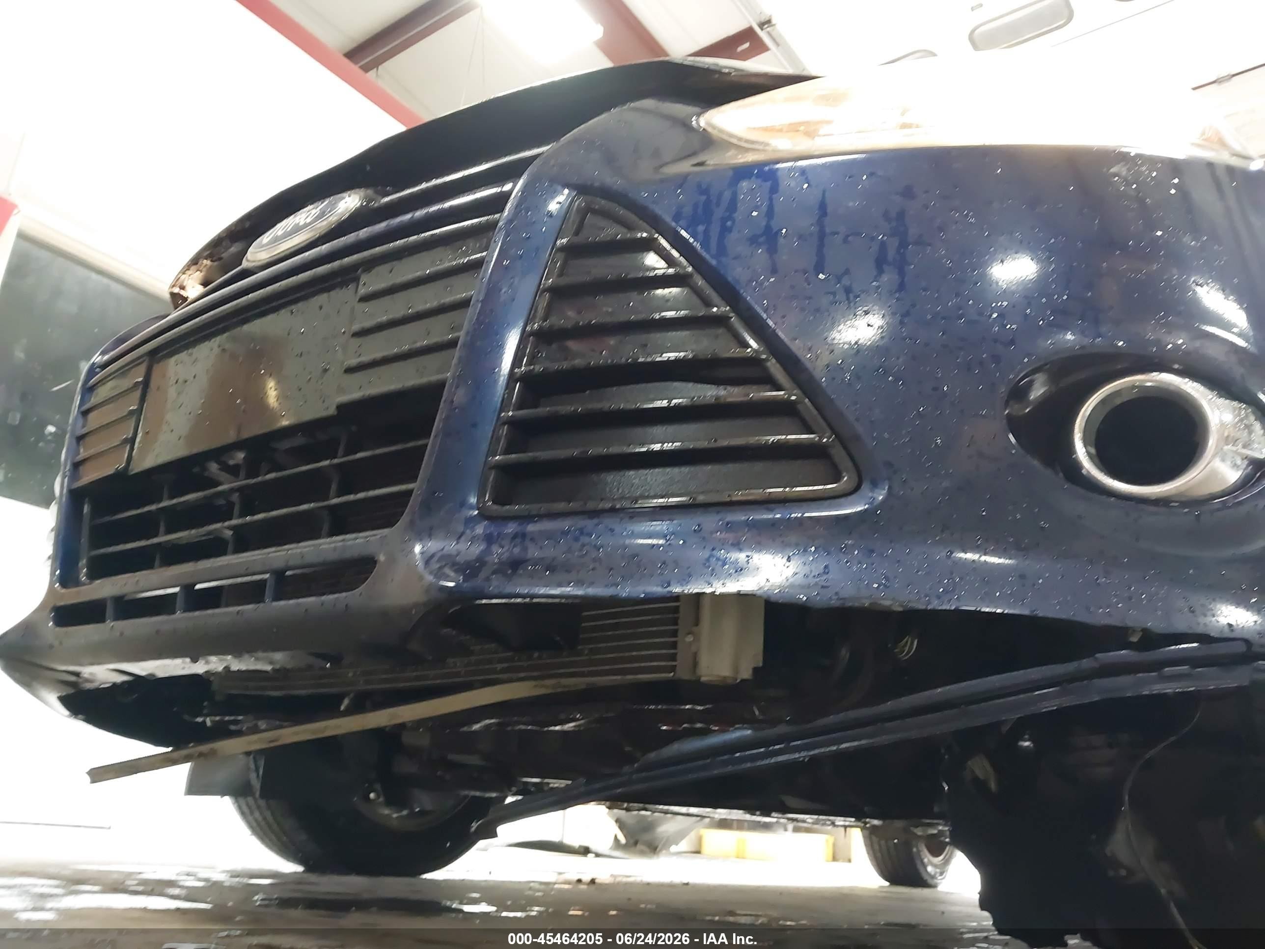 2012 Ford Focus Sel Blue vin: 1FAHP3M22CL140376