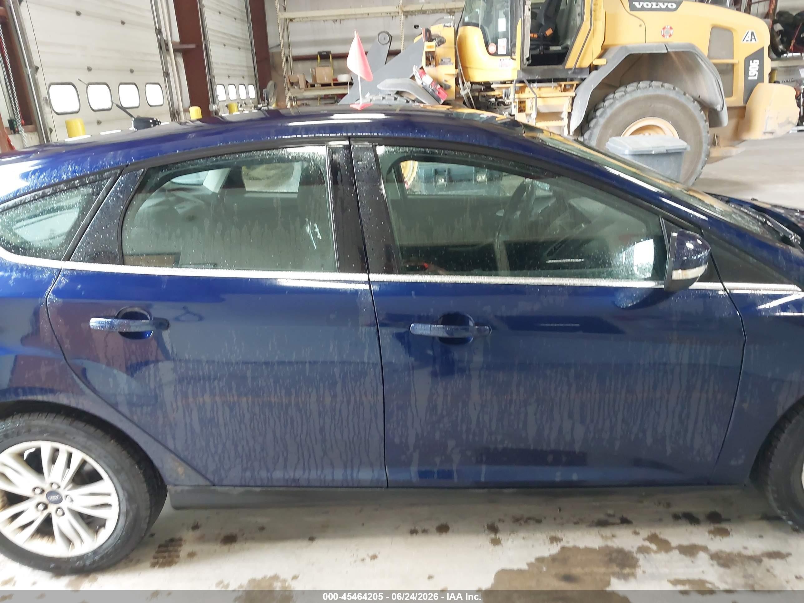 2012 Ford Focus Sel Blue vin: 1FAHP3M22CL140376