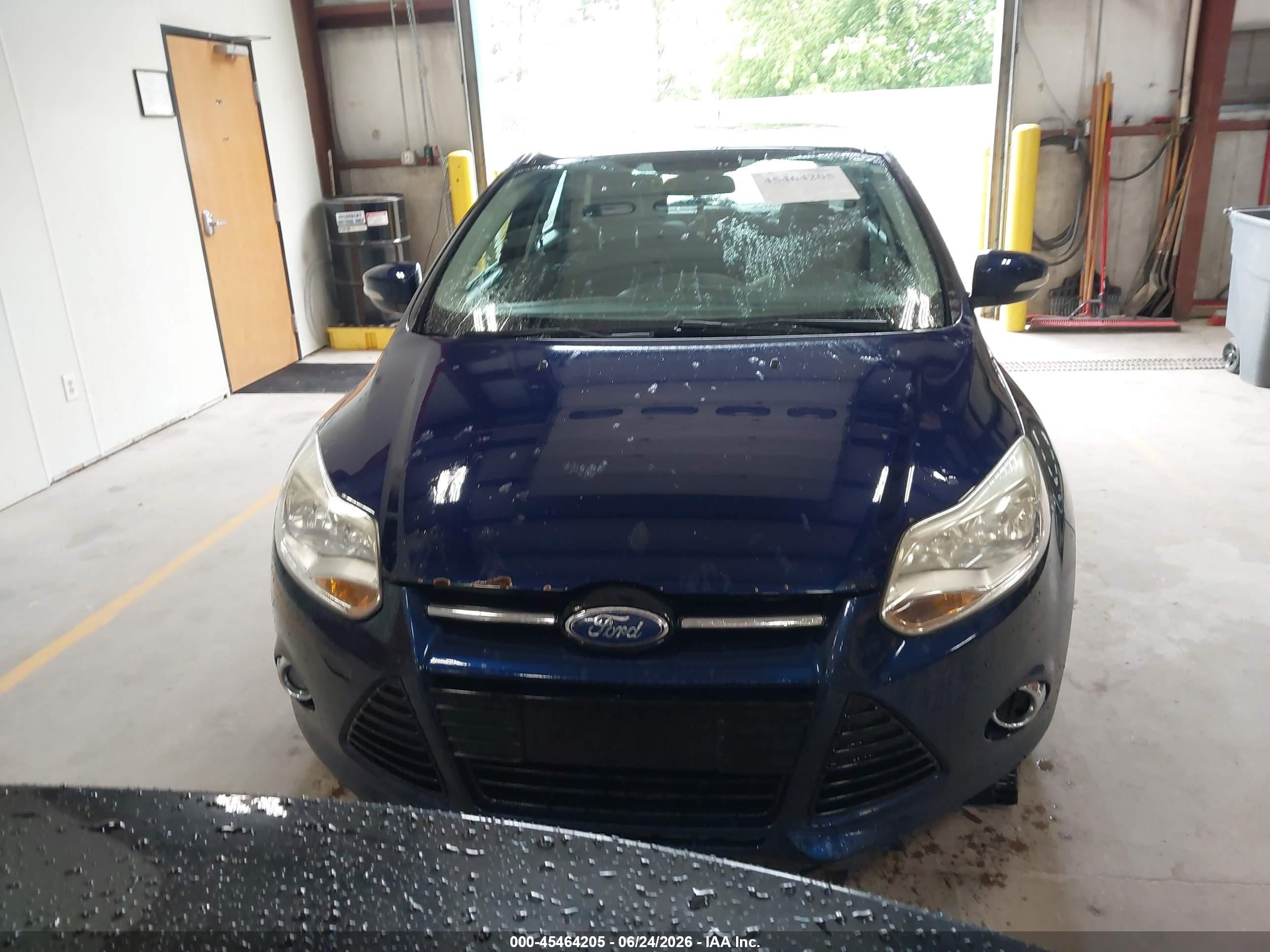 2012 Ford Focus Sel Blue vin: 1FAHP3M22CL140376