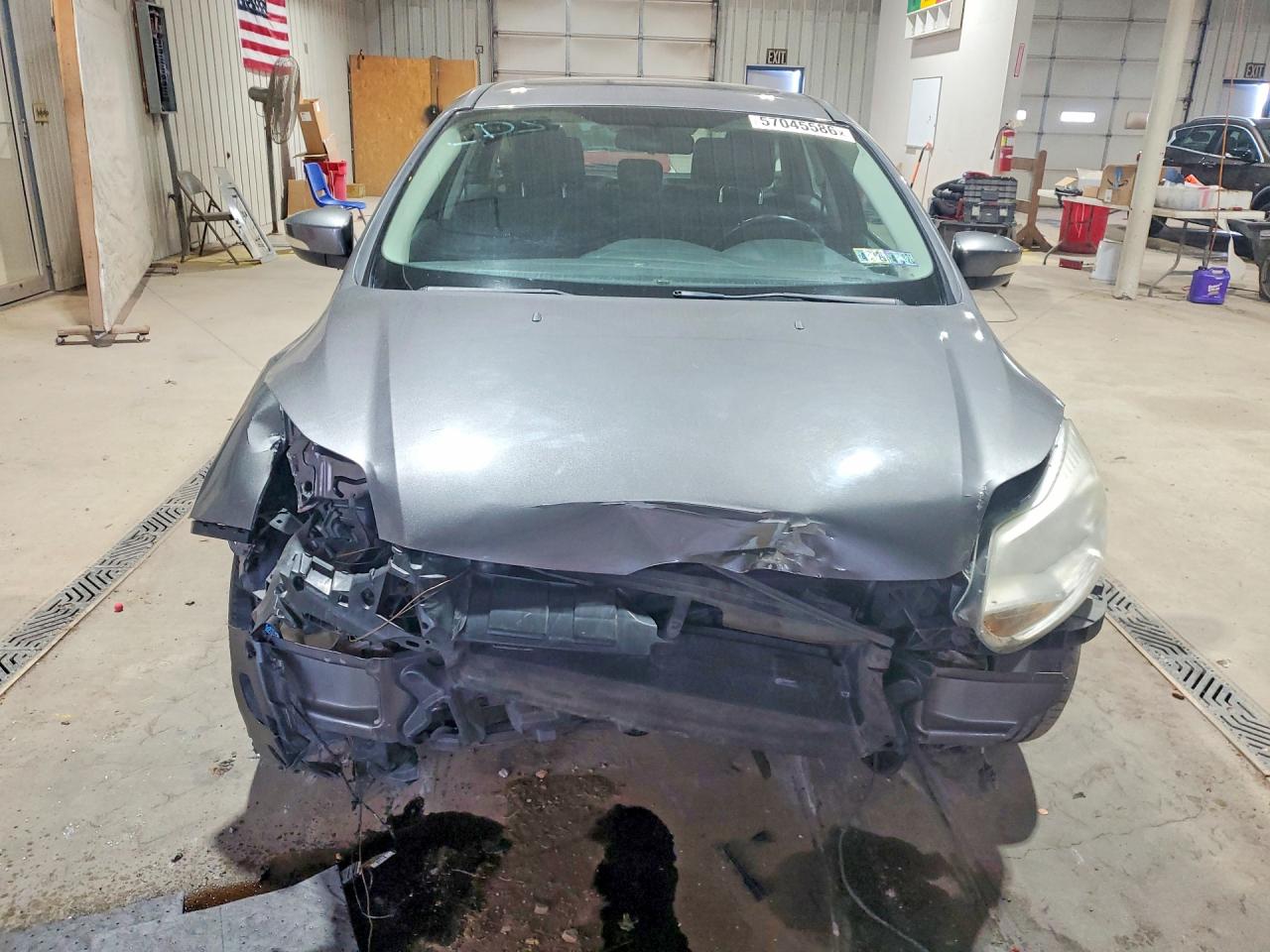 2012 Ford Focus Sel Gray vin: 1FAHP3M22CL210636
