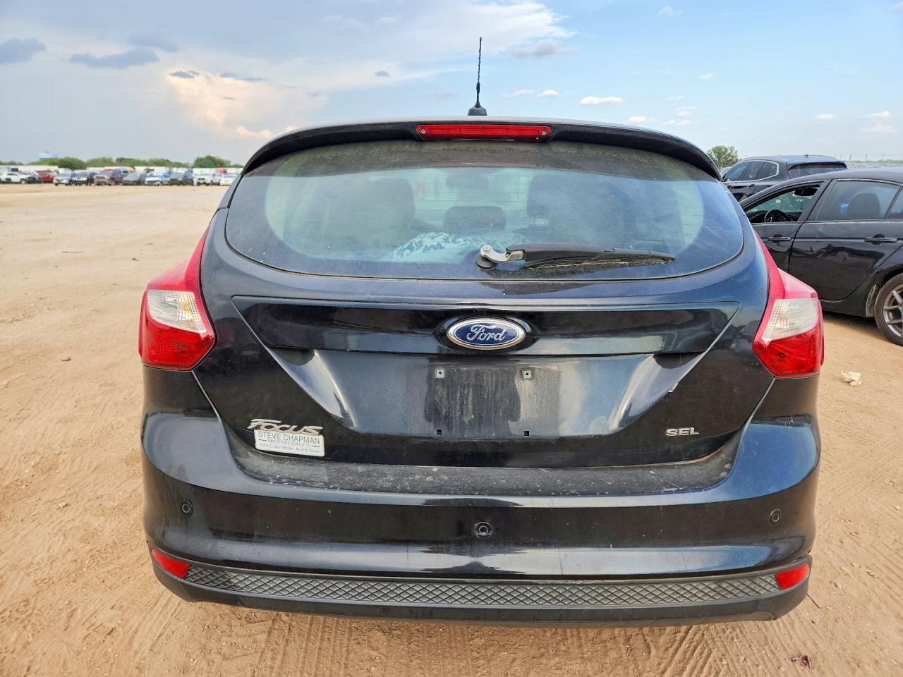 2012 Ford Focus Sel Black vin: 1FAHP3M22CL237383