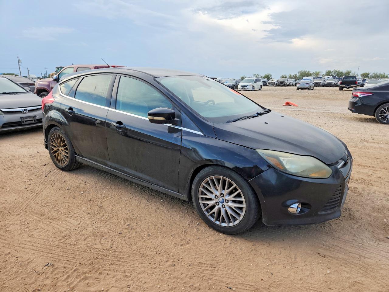 2012 Ford Focus Sel Black vin: 1FAHP3M22CL237383