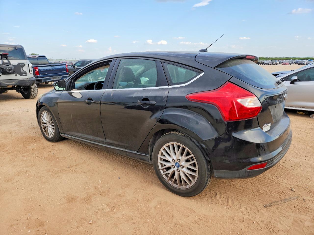 2012 Ford Focus Sel Black vin: 1FAHP3M22CL237383