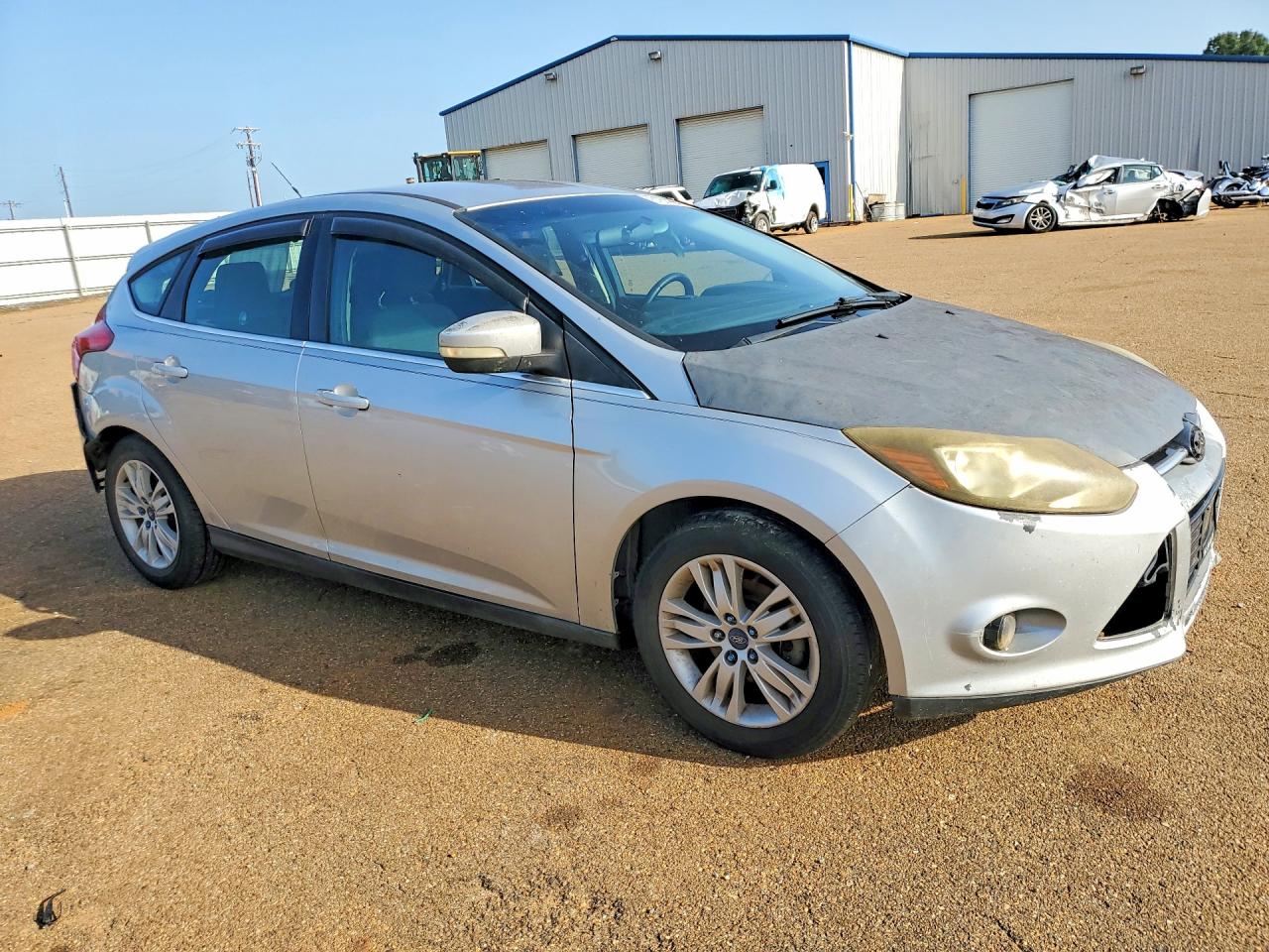2012 Ford Focus Sel Silver vin: 1FAHP3M22CL334602