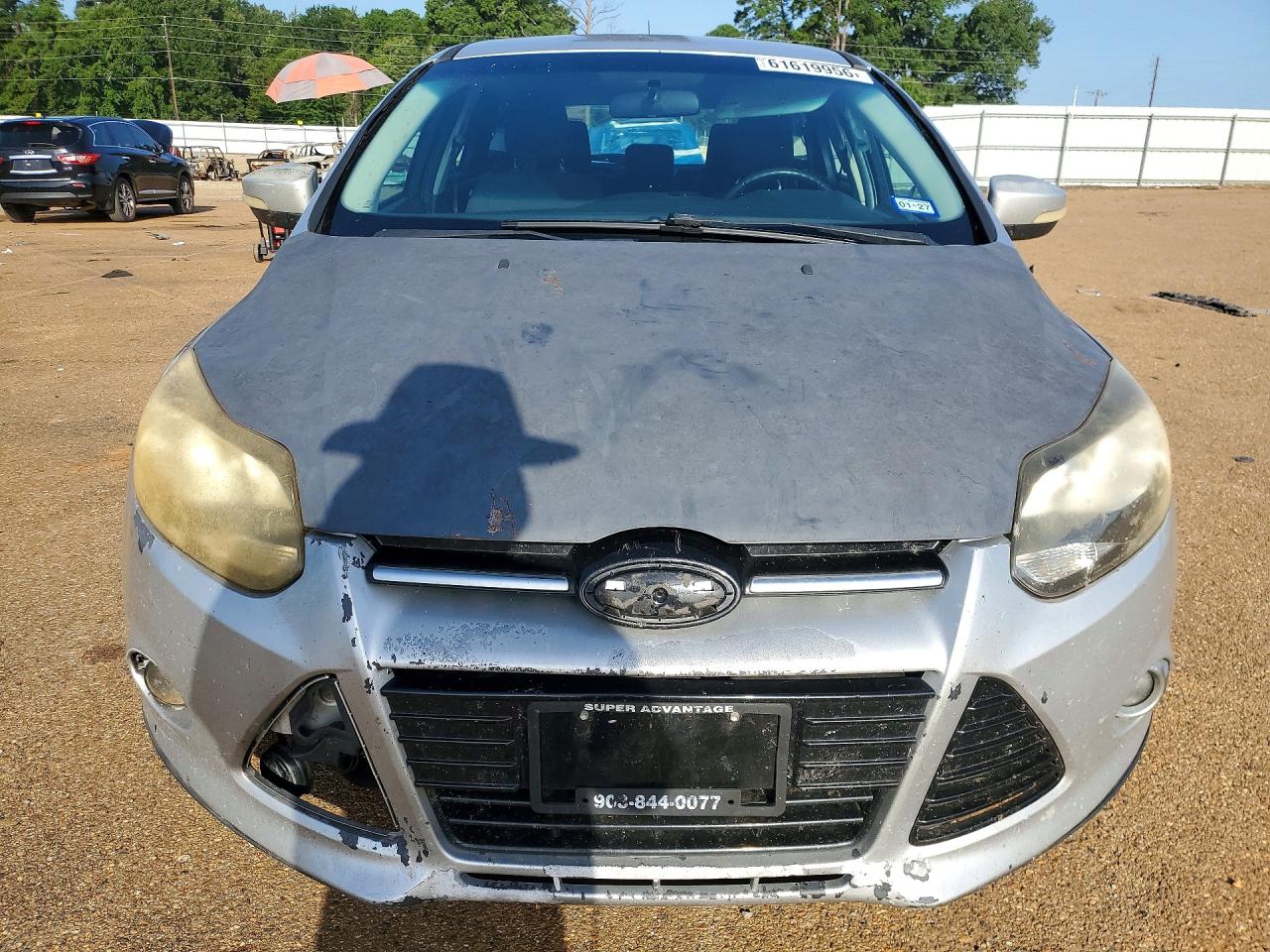 2012 Ford Focus Sel Silver vin: 1FAHP3M22CL334602
