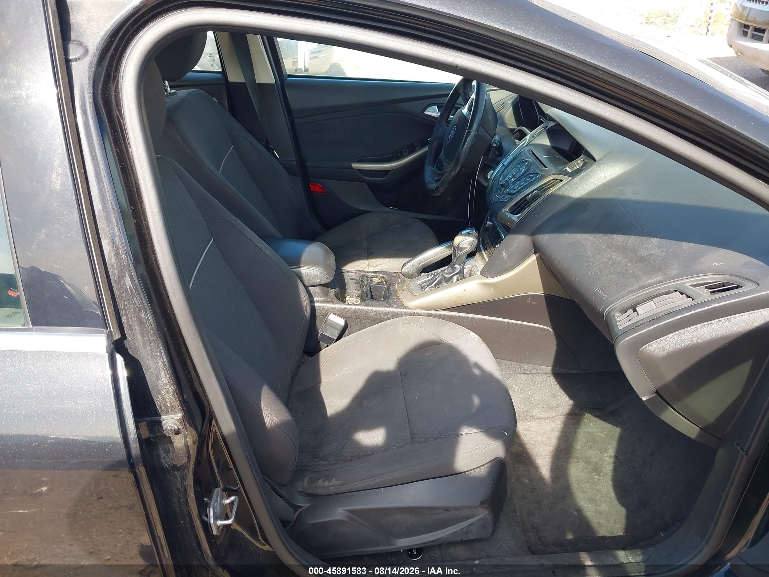 2012 Ford Focus Sel Black vin: 1FAHP3M22CL392922