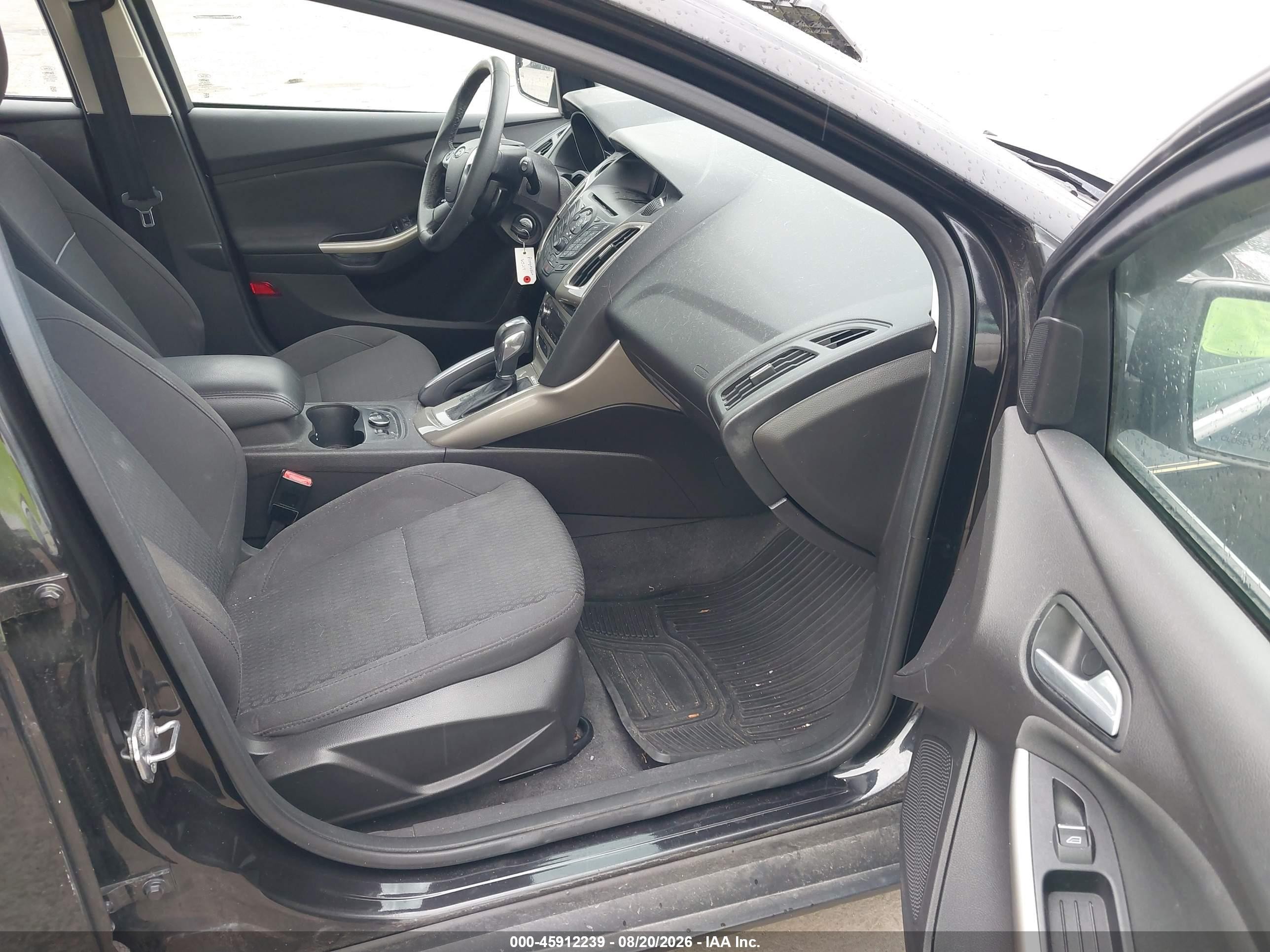 2012 Ford Focus Sel Black vin: 1FAHP3M22CL478814
