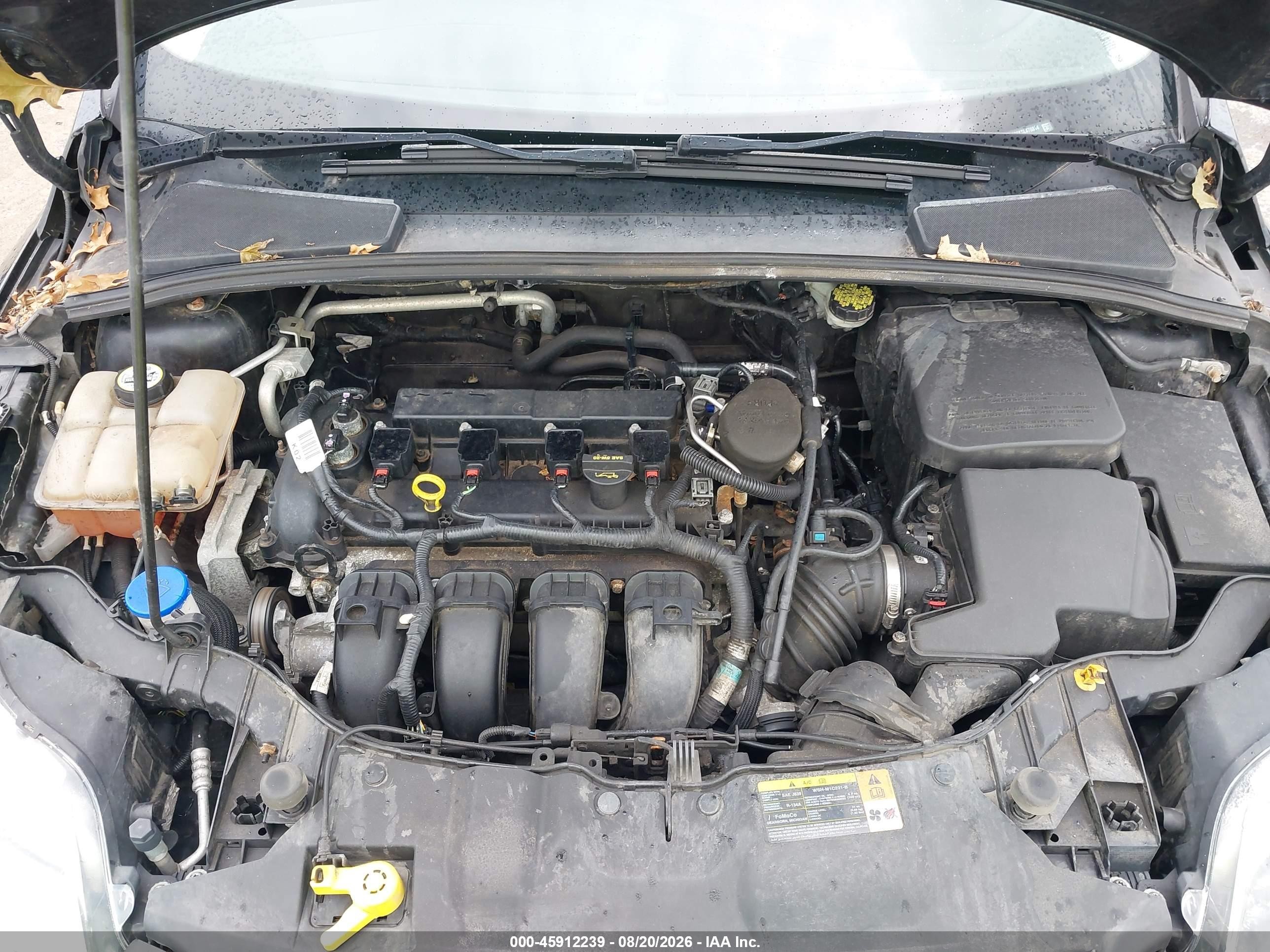 2012 Ford Focus Sel Black vin: 1FAHP3M22CL478814
