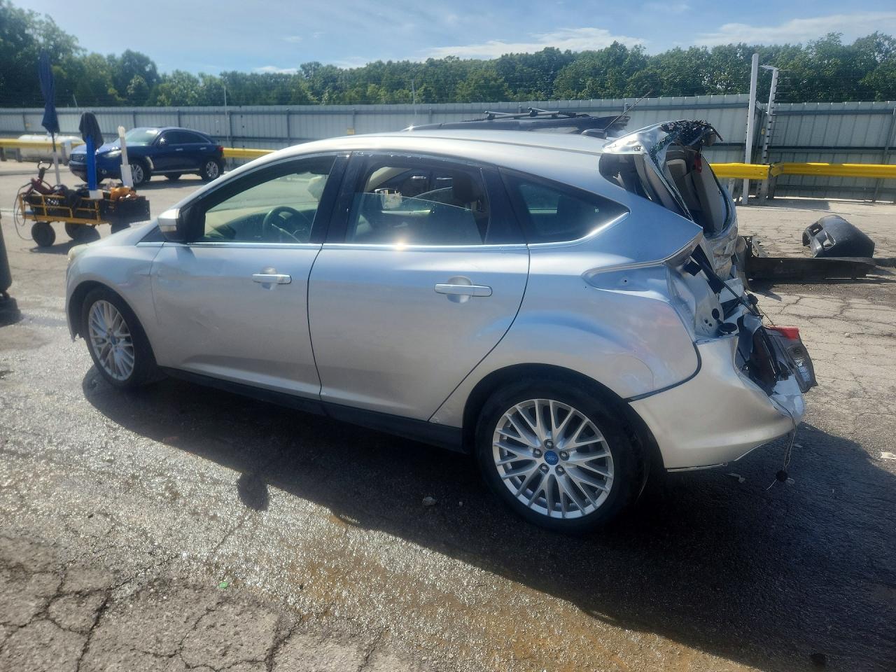 2012 Ford Focus Sel Silver vin: 1FAHP3M23CL243709