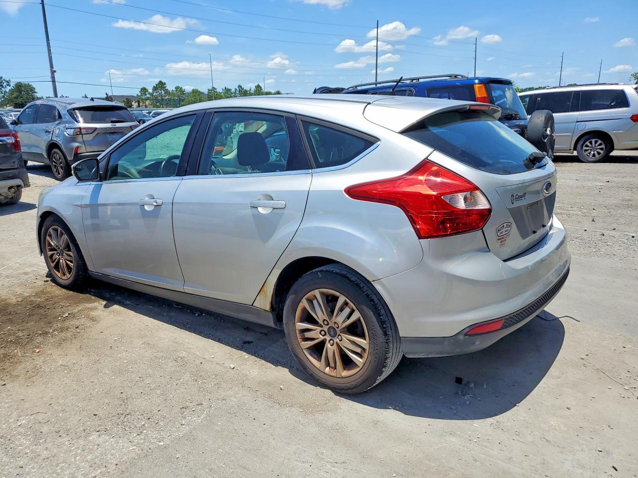 2012 Ford Focus Sel Silver vin: 1FAHP3M23CL317596