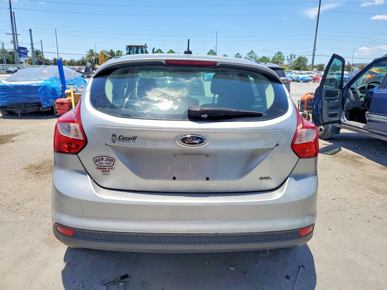 2012 Ford Focus Sel Silver vin: 1FAHP3M23CL317596
