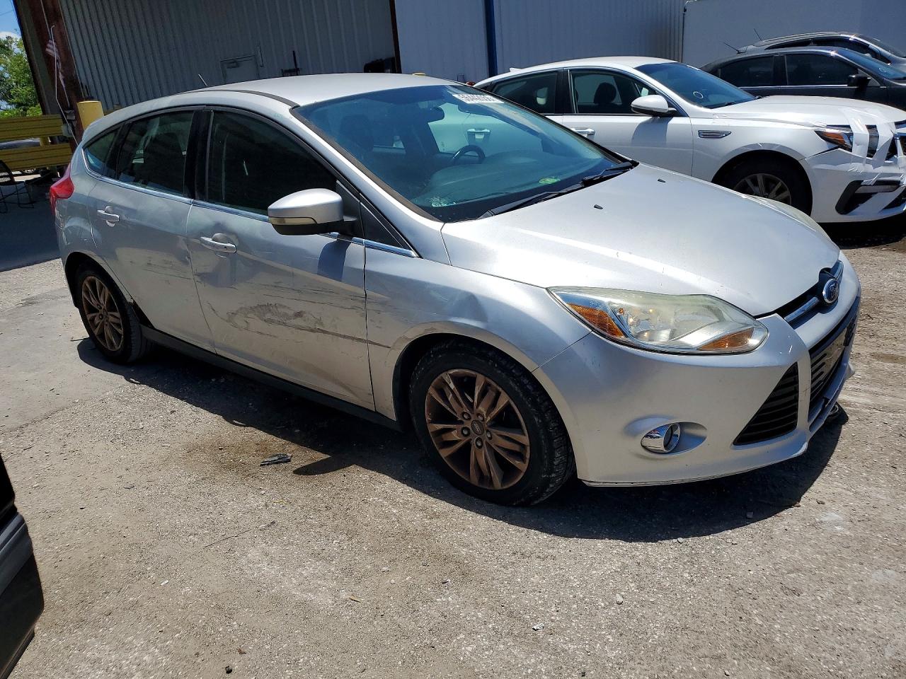 2012 Ford Focus Sel Silver vin: 1FAHP3M23CL317596