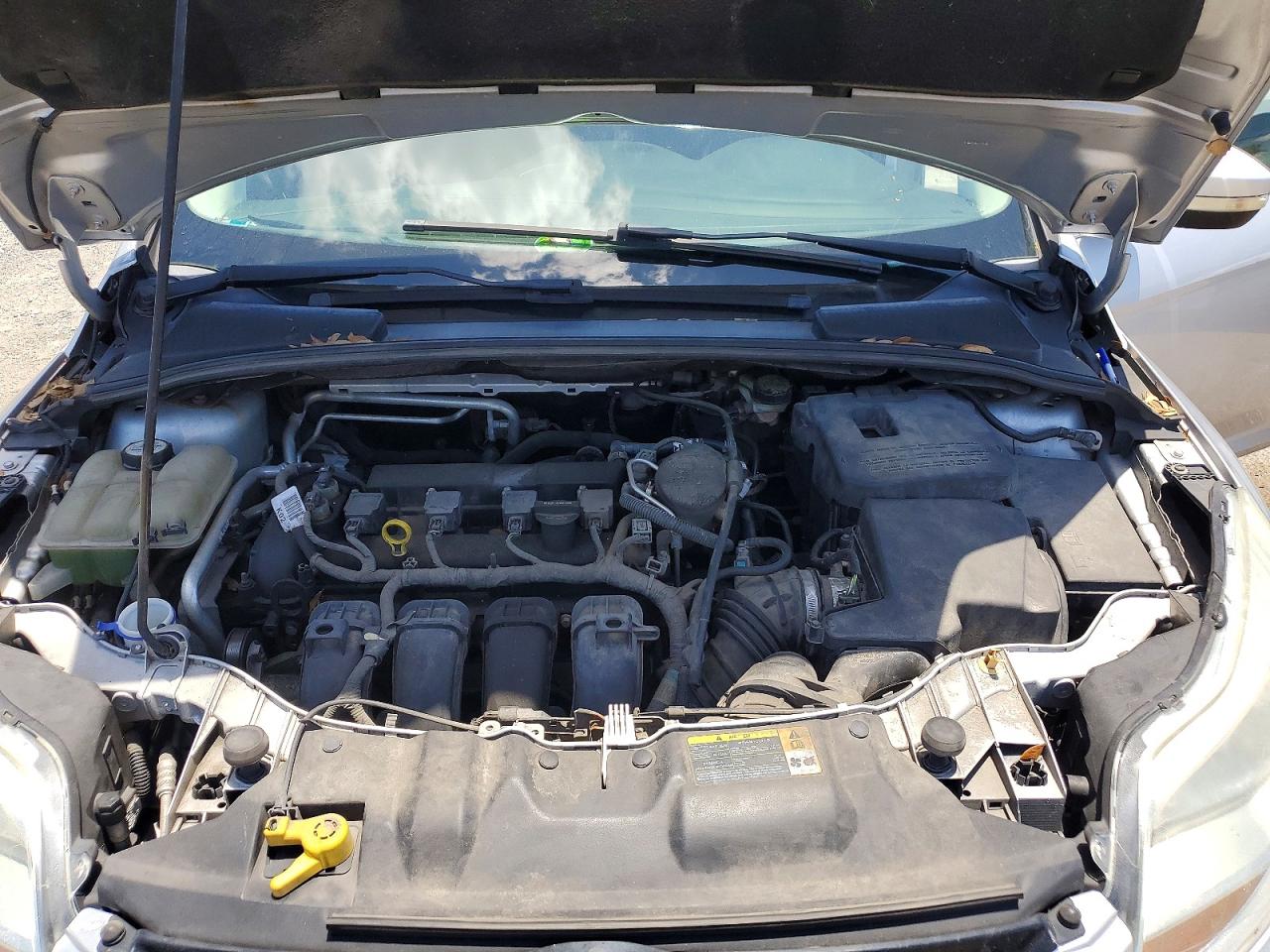 2012 Ford Focus Sel Silver vin: 1FAHP3M23CL317596