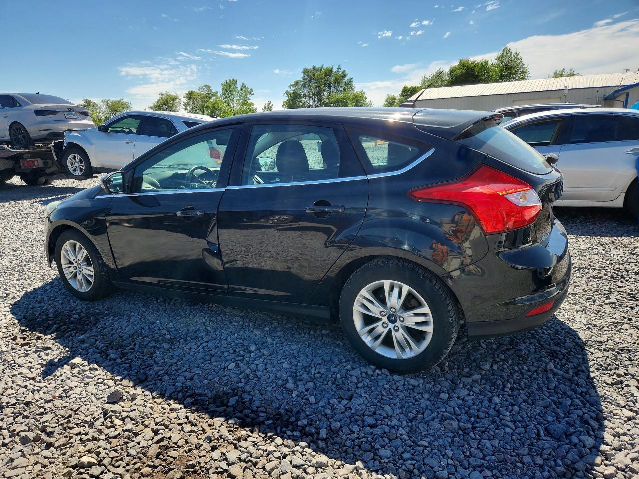 2012 Ford Focus Sel Black vin: 1FAHP3M23CL402633