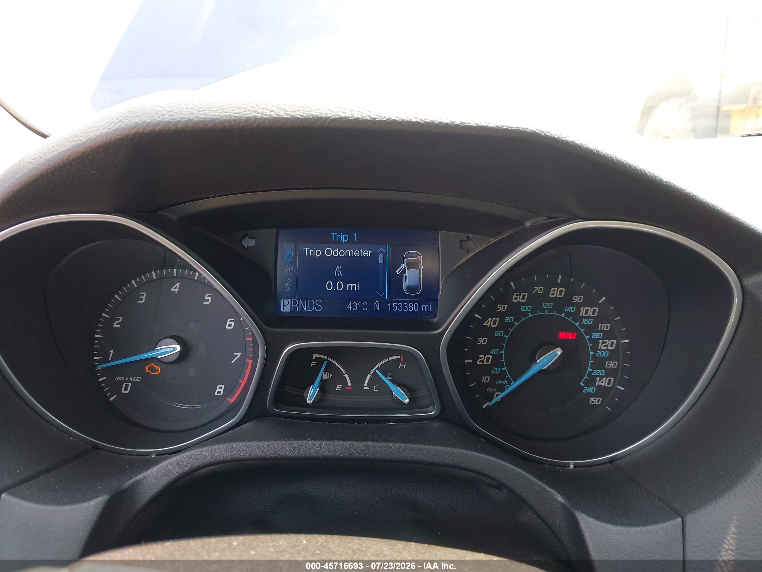 2012 Ford Focus Sel Blue vin: 1FAHP3M23CL427029