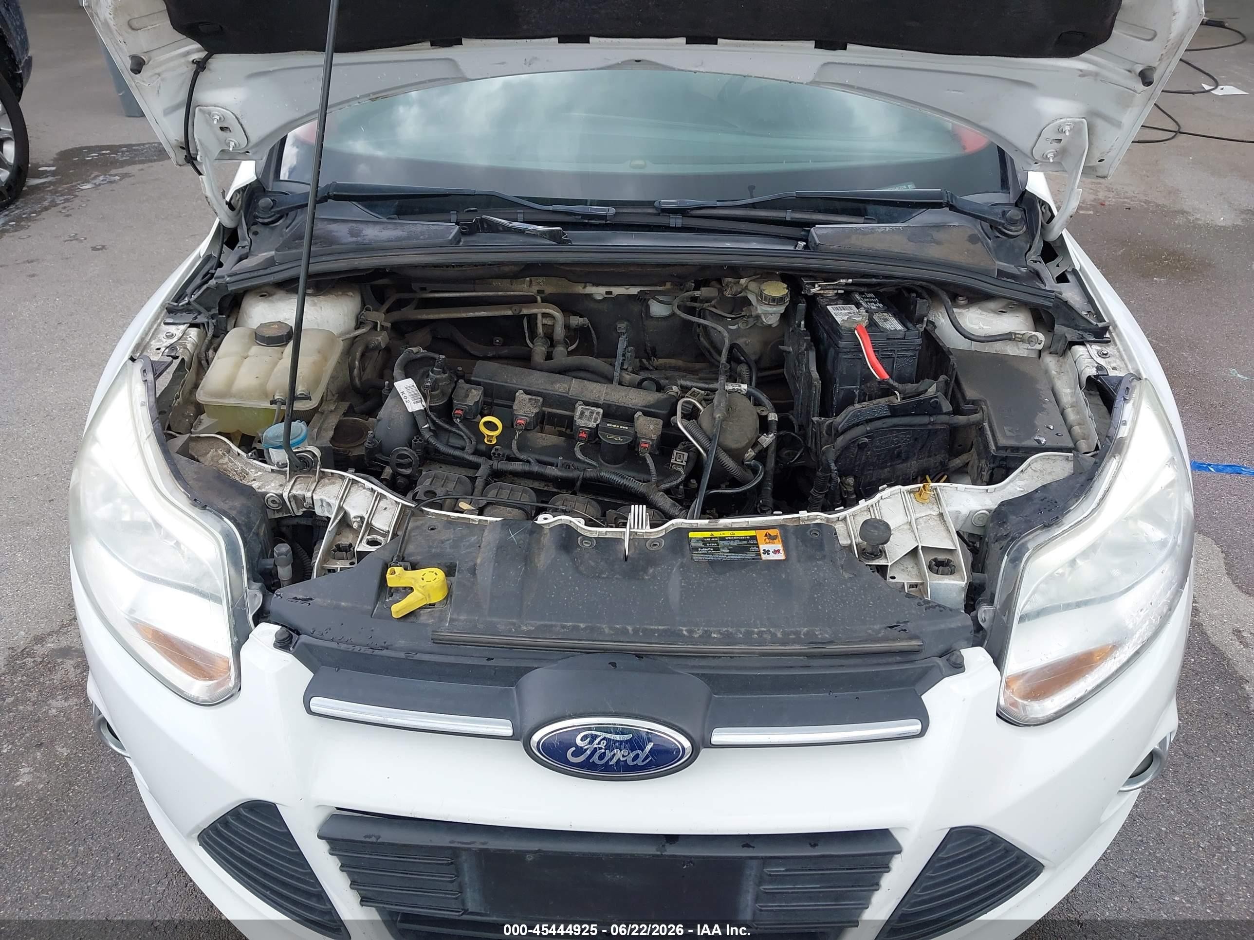 2012 Ford Focus Sel White vin: 1FAHP3M23CL477218