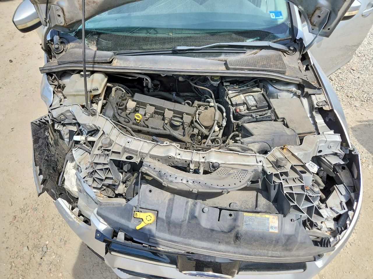 2012 Ford Focus Sel Silver vin: 1FAHP3M24CL200366