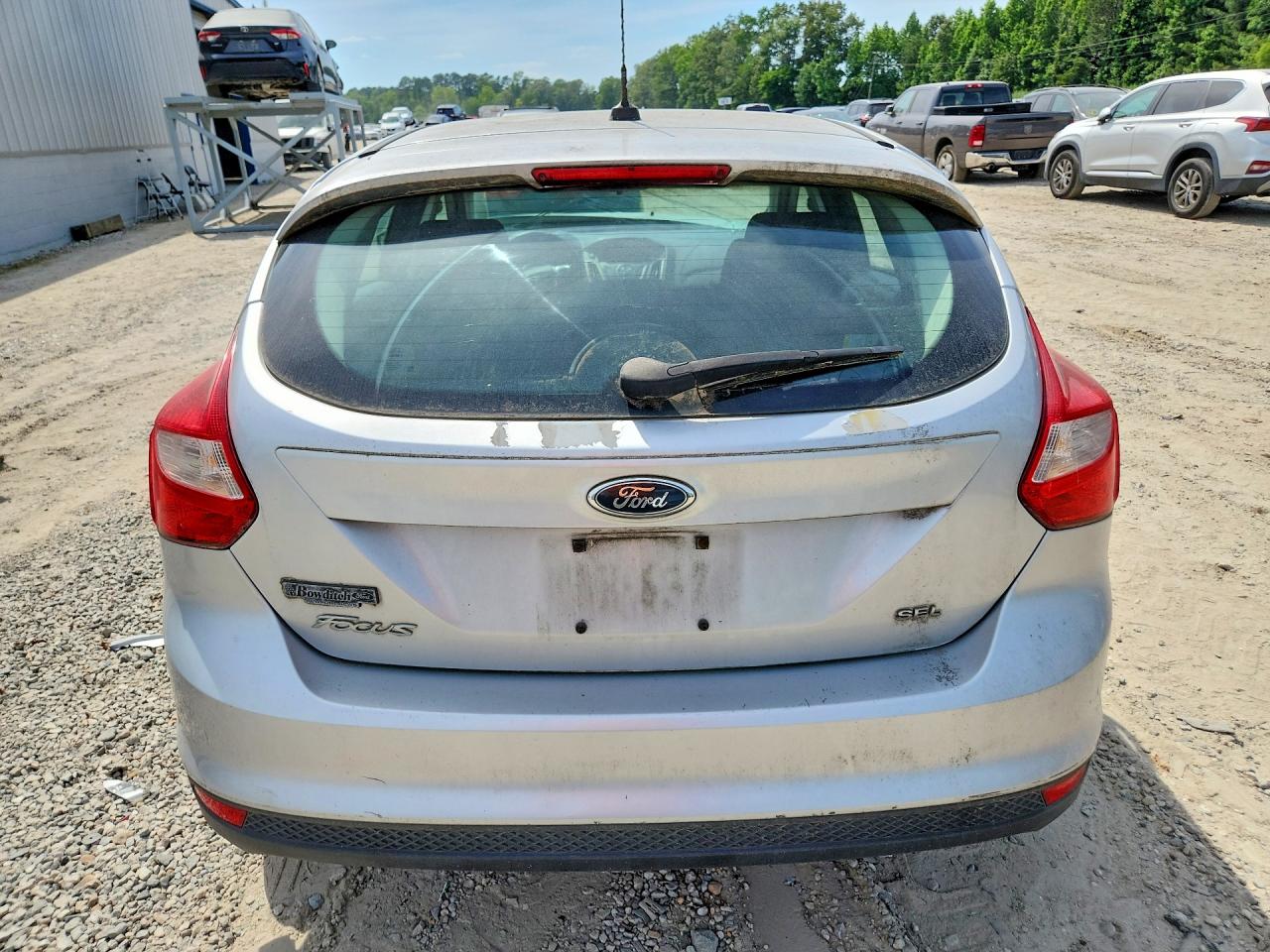 2012 Ford Focus Sel Silver vin: 1FAHP3M24CL200366