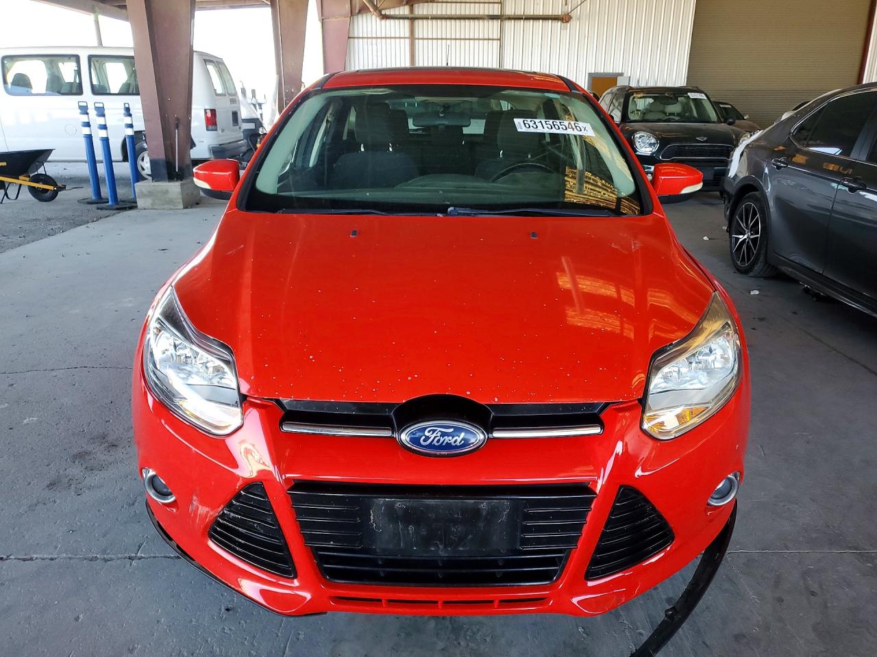 2012 Ford Focus Sel Red vin: 1FAHP3M24CL200397