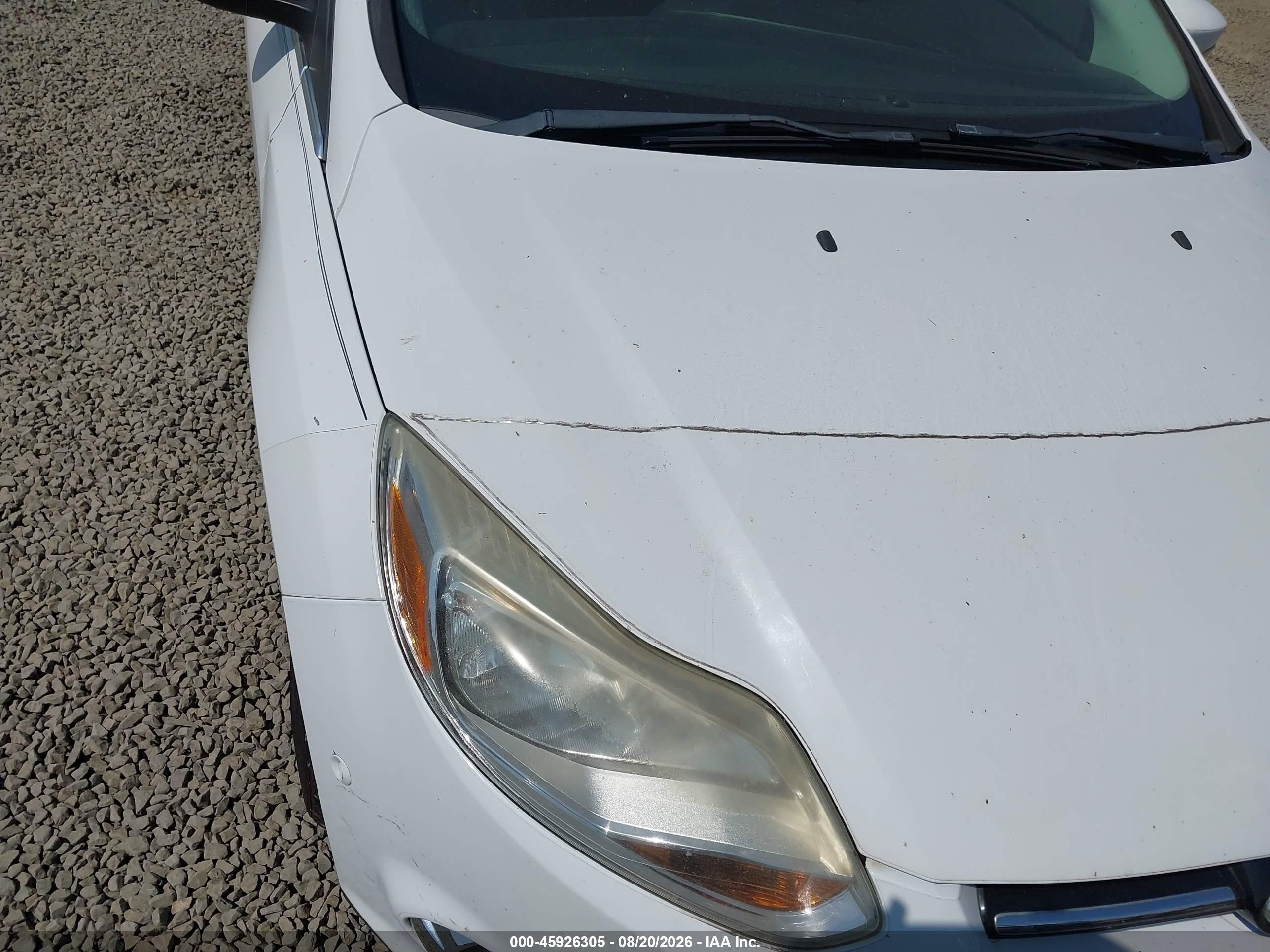 2012 Ford Focus Sel White vin: 1FAHP3M24CL258297