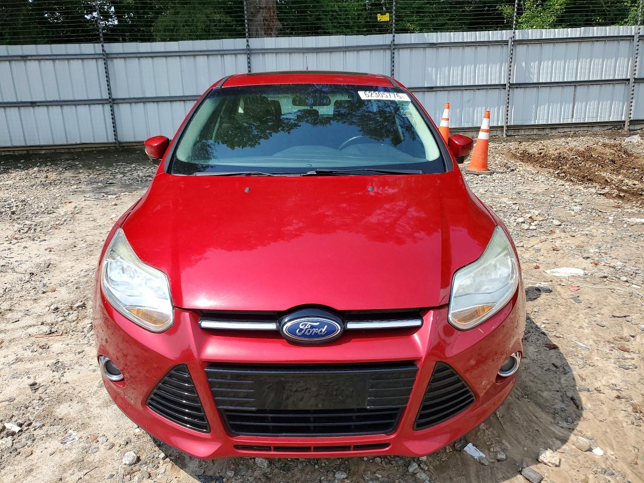 2012 Ford Focus Sel Red vin: 1FAHP3M24CL302380
