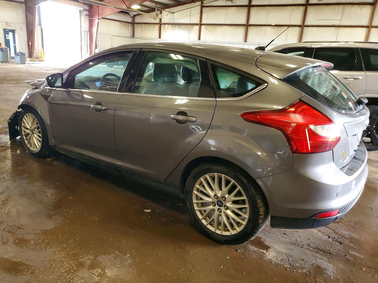 2012 Ford Focus Sel Gray vin: 1FAHP3M24CL465188