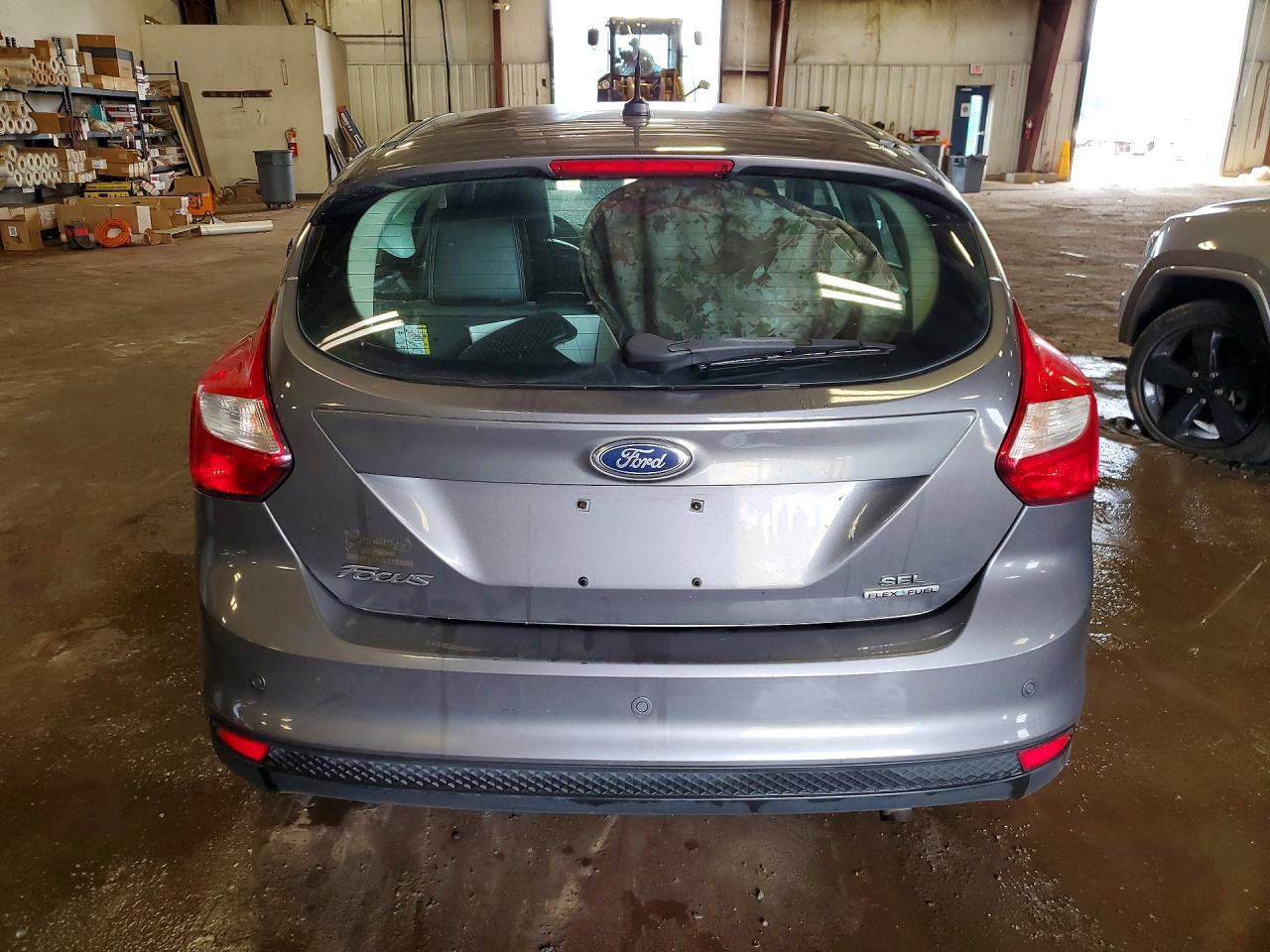 2012 Ford Focus Sel Gray vin: 1FAHP3M24CL465188