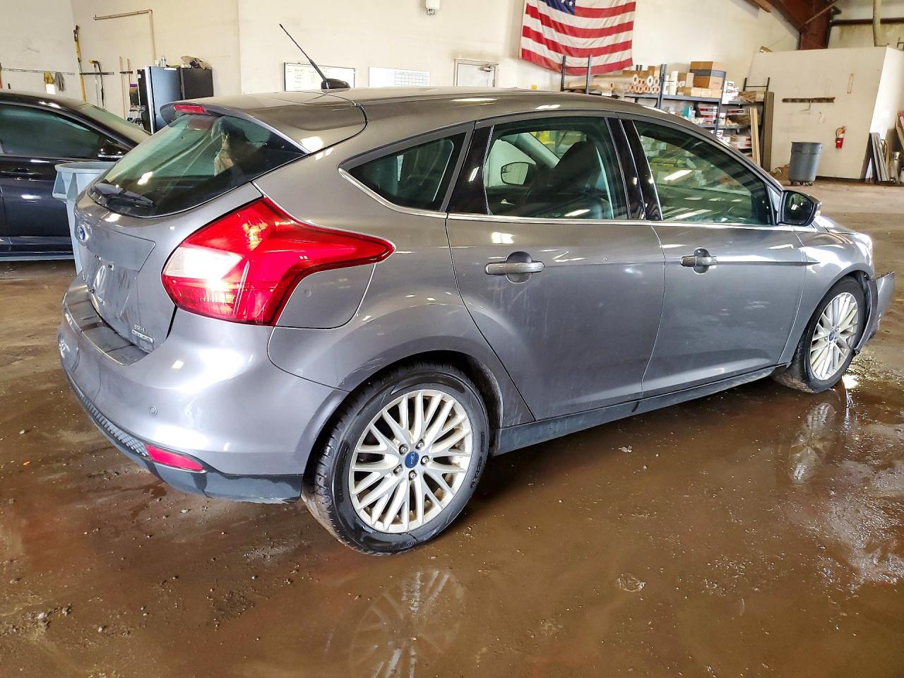 2012 Ford Focus Sel Gray vin: 1FAHP3M24CL465188